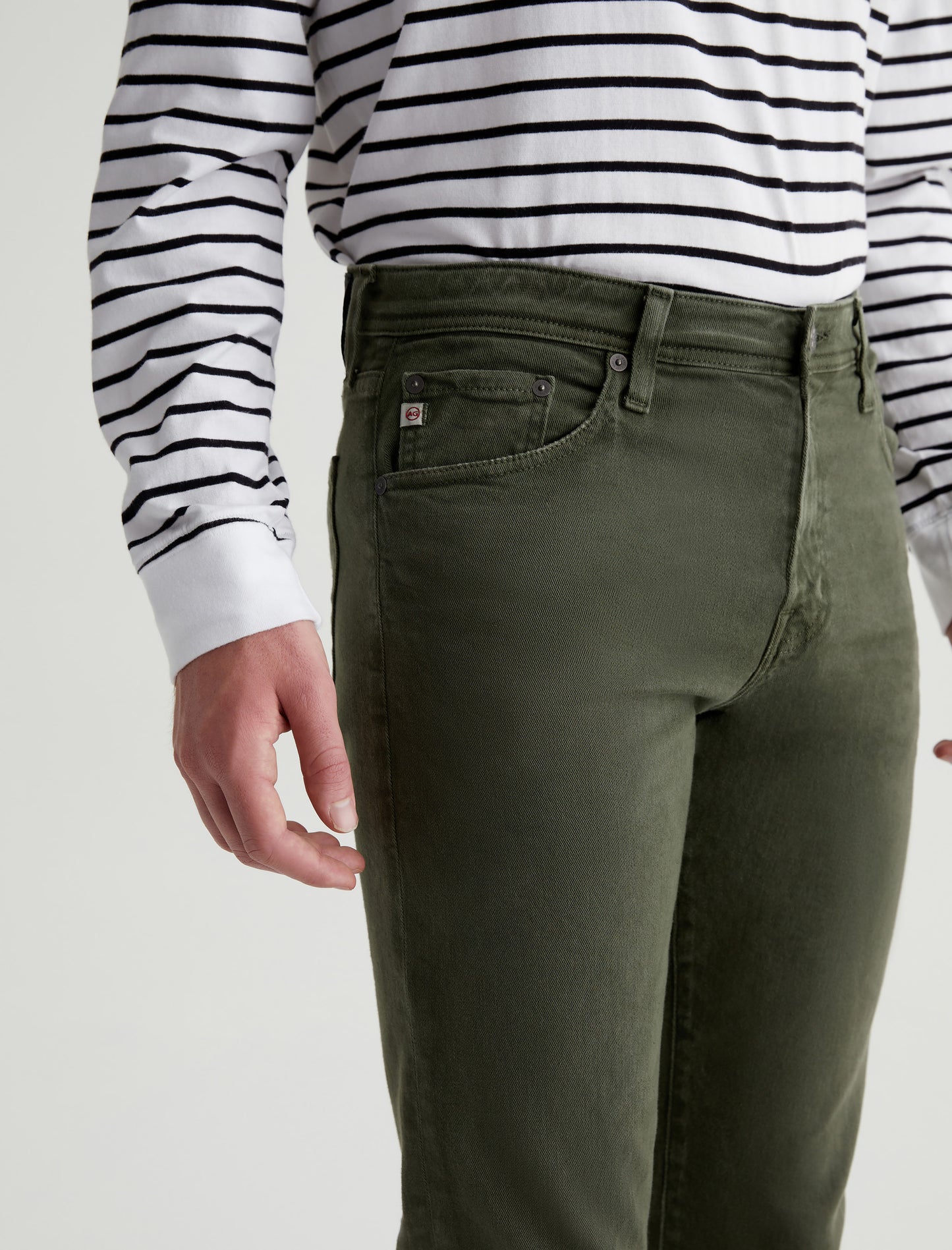 Tellis 7 Years Sulfur Forest Mist Modern Slim Mens bottom Photo 3