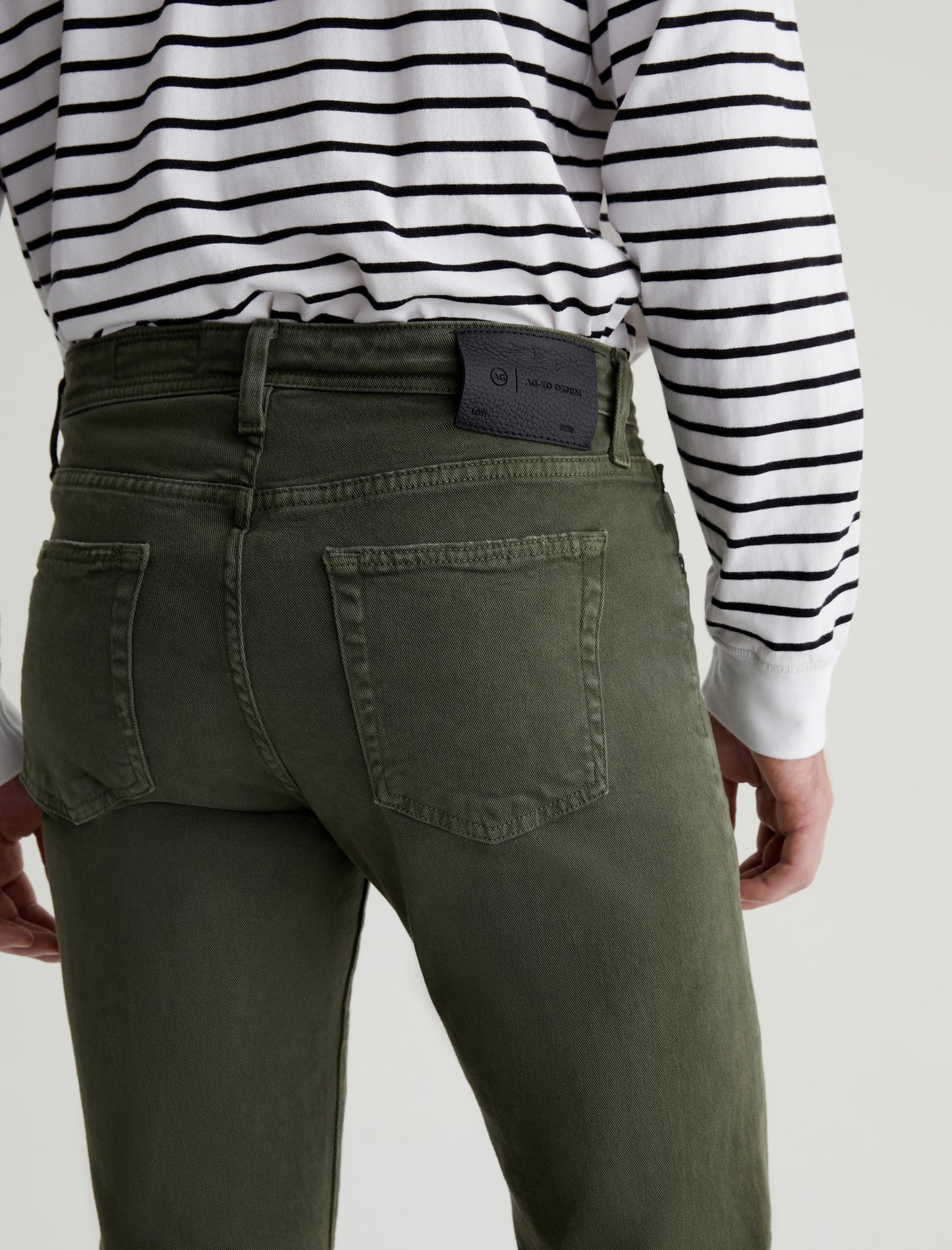 Tellis 7 Years Sulfur Forest Mist Modern Slim Mens bottom Photo 5