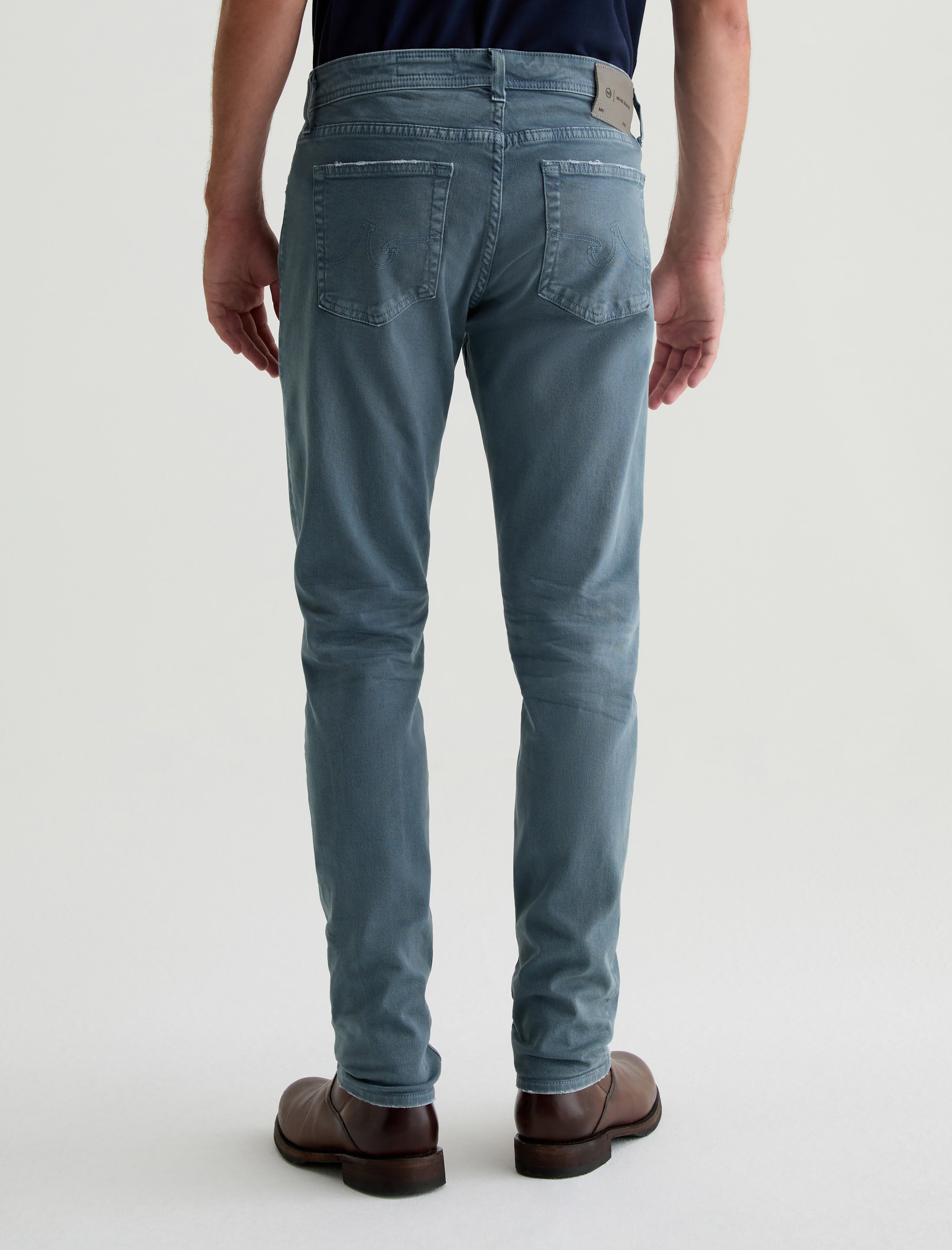 Tellis 7 Years Sulfur Hazy Lake AG-ed™ Modern Slim AG Cloud Soft Denim™ Men Bottom Photo 7