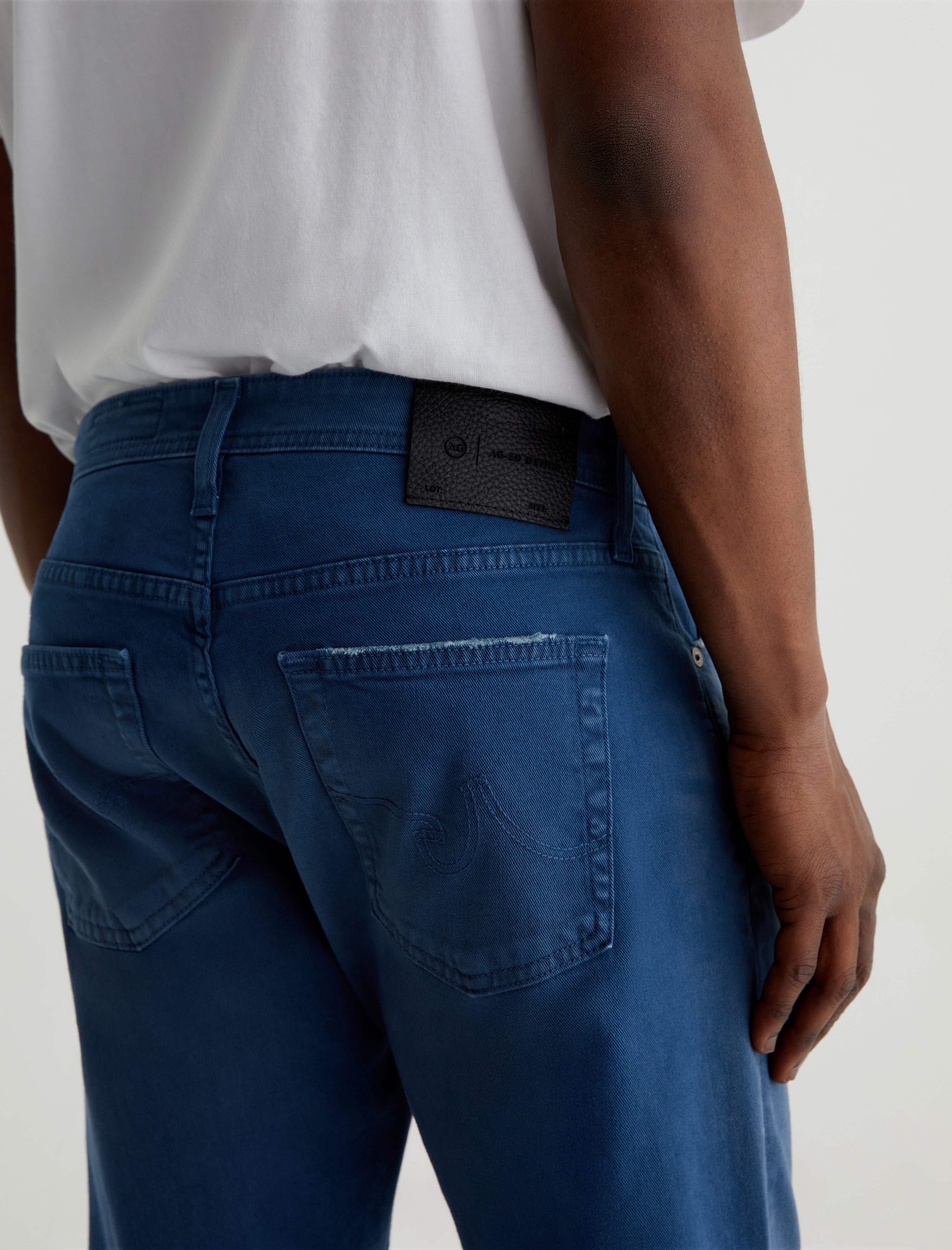 Tellis 7 Years Sulfur Pier Blue AG-ed ™ Modern Slim Denim Men Bottom Photo 6