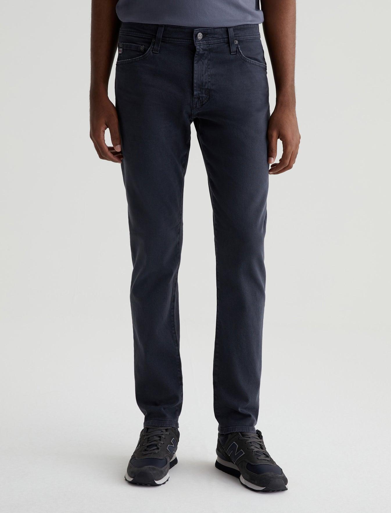 Tellis 7 Years Sulfur Pure Black Modern Slim Men Bottom Photo 2