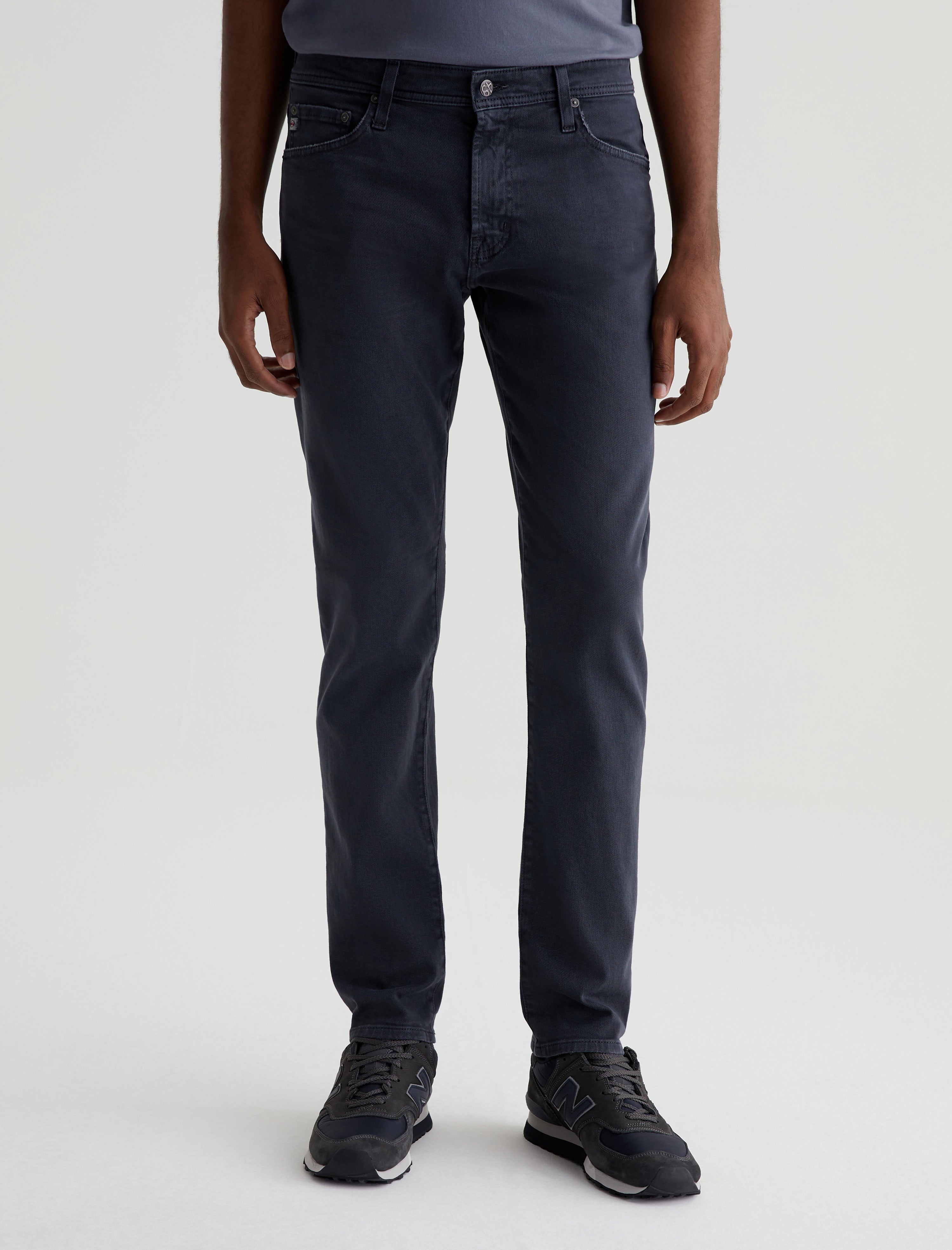 Tellis 7 Years Sulfur Pure Black Modern Slim Men Bottom  Photo 2