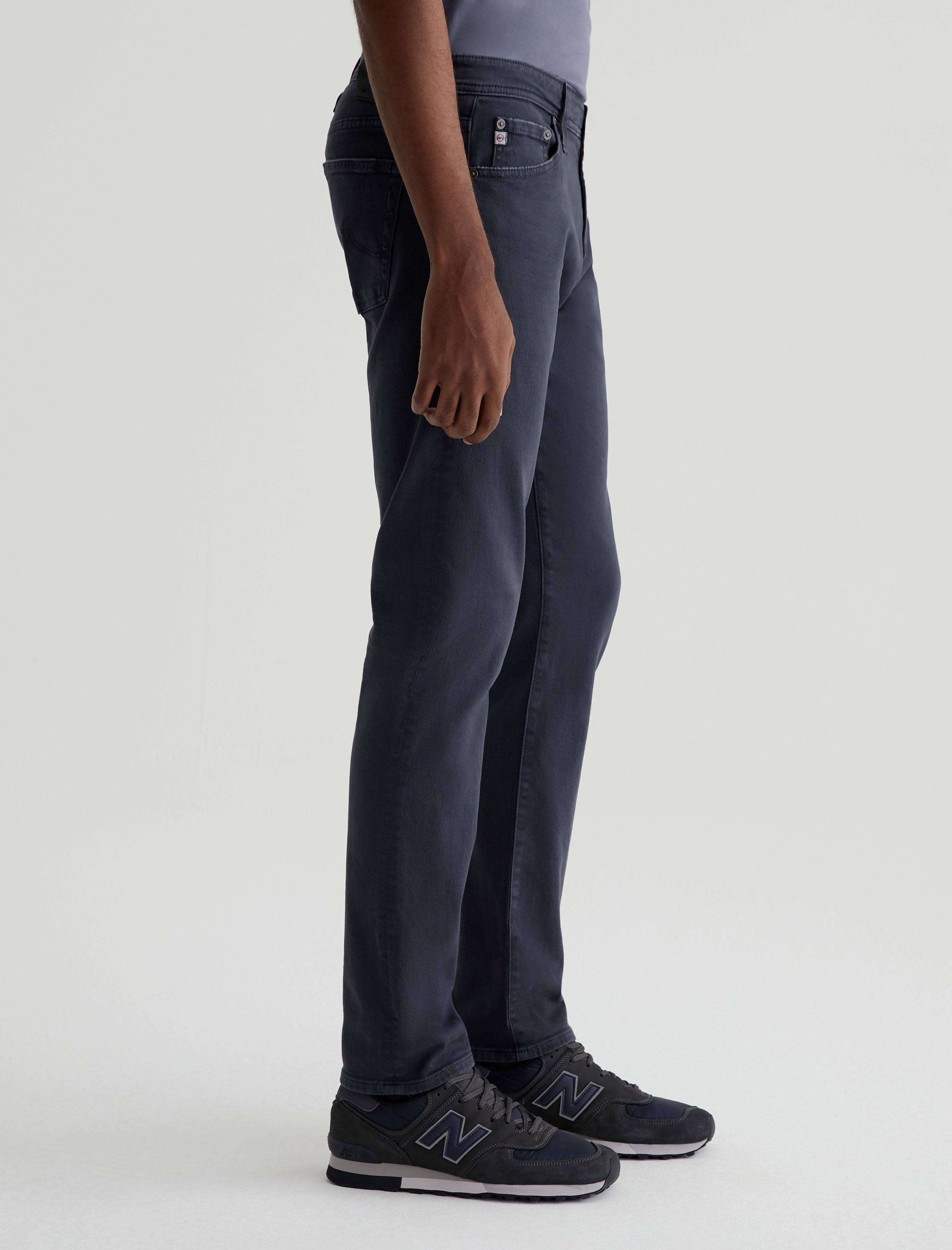 Tellis 7 Years Sulfur Pure Black Modern Slim Men Bottom  Photo 4