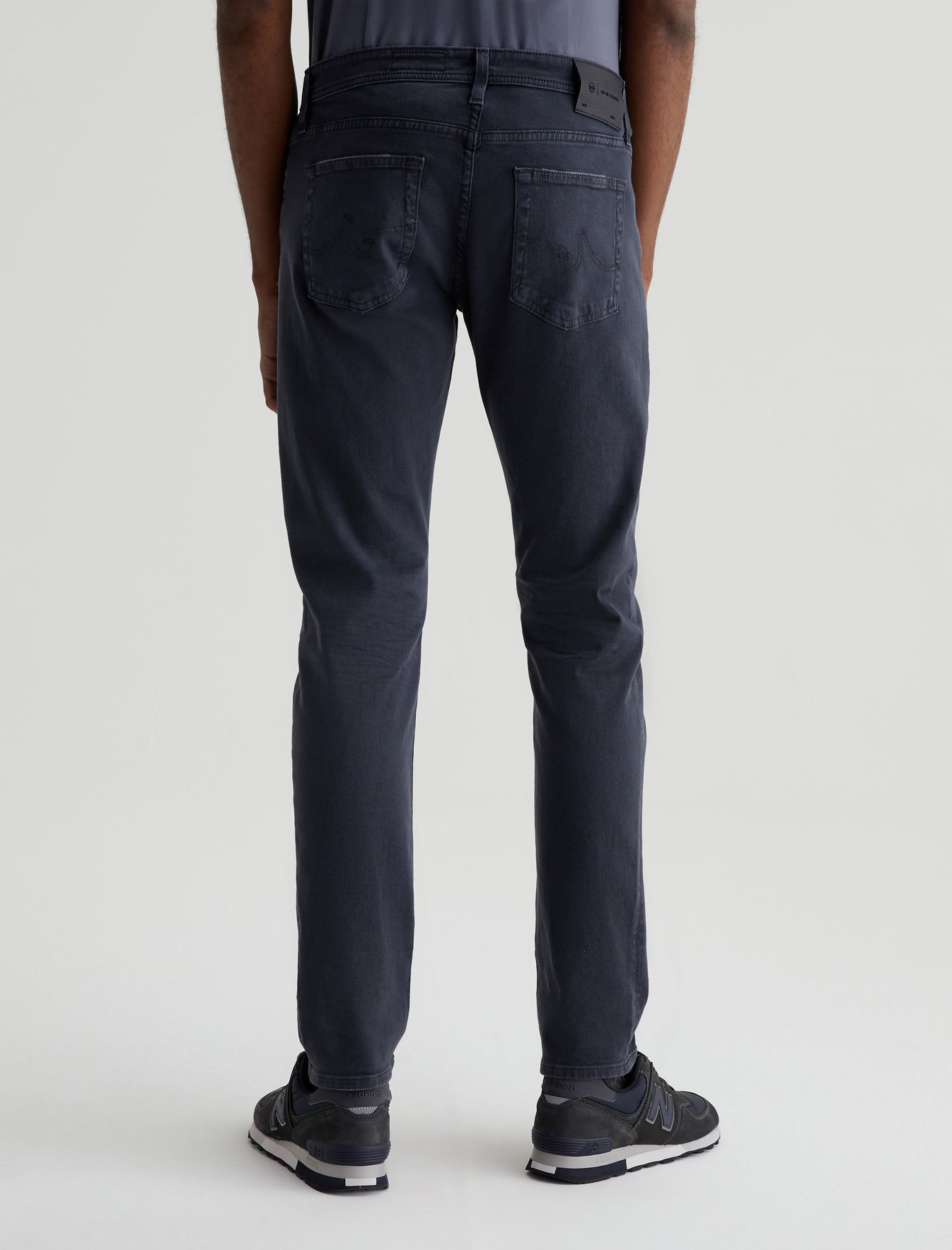 Tellis 7 Years Sulfur Pure Black Modern Slim Men Bottom Photo 6