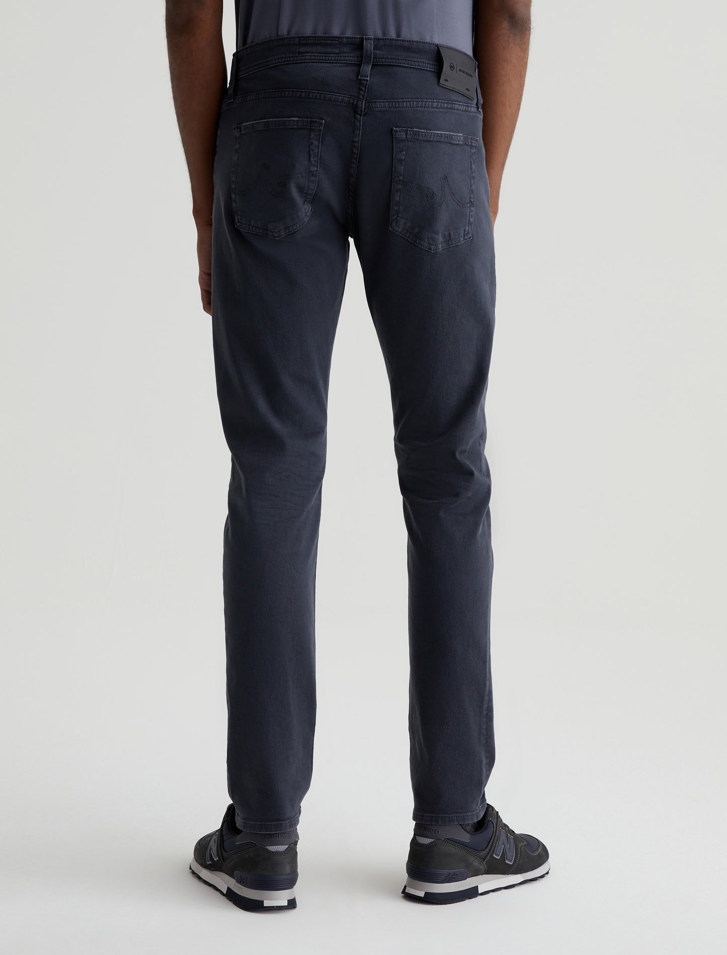 Tellis 7 Years Sulfur Pure Black Modern Slim Men Bottom Photo 6