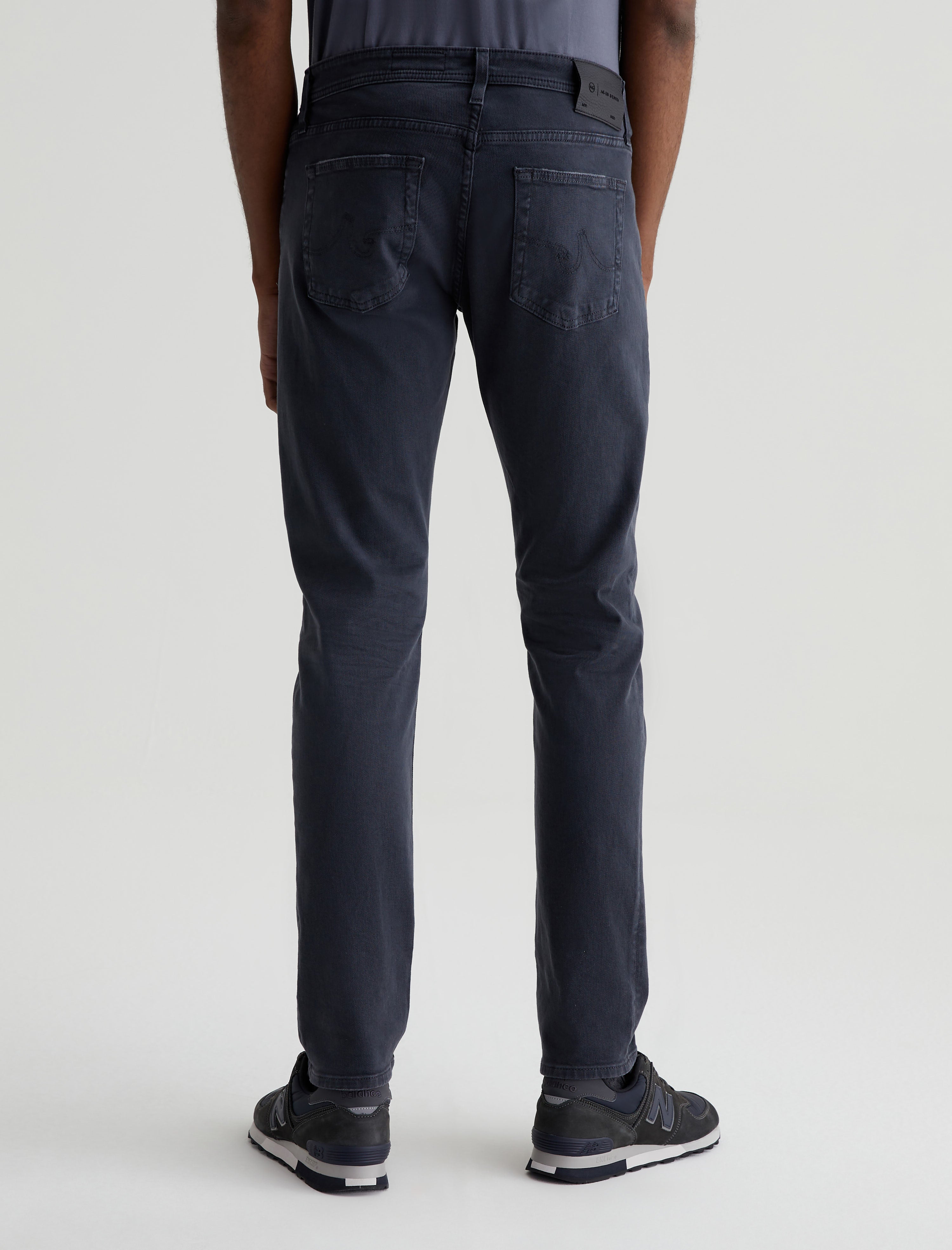 Tellis 7 Years Sulfur Pure Black Modern Slim Men Bottom  Photo 6