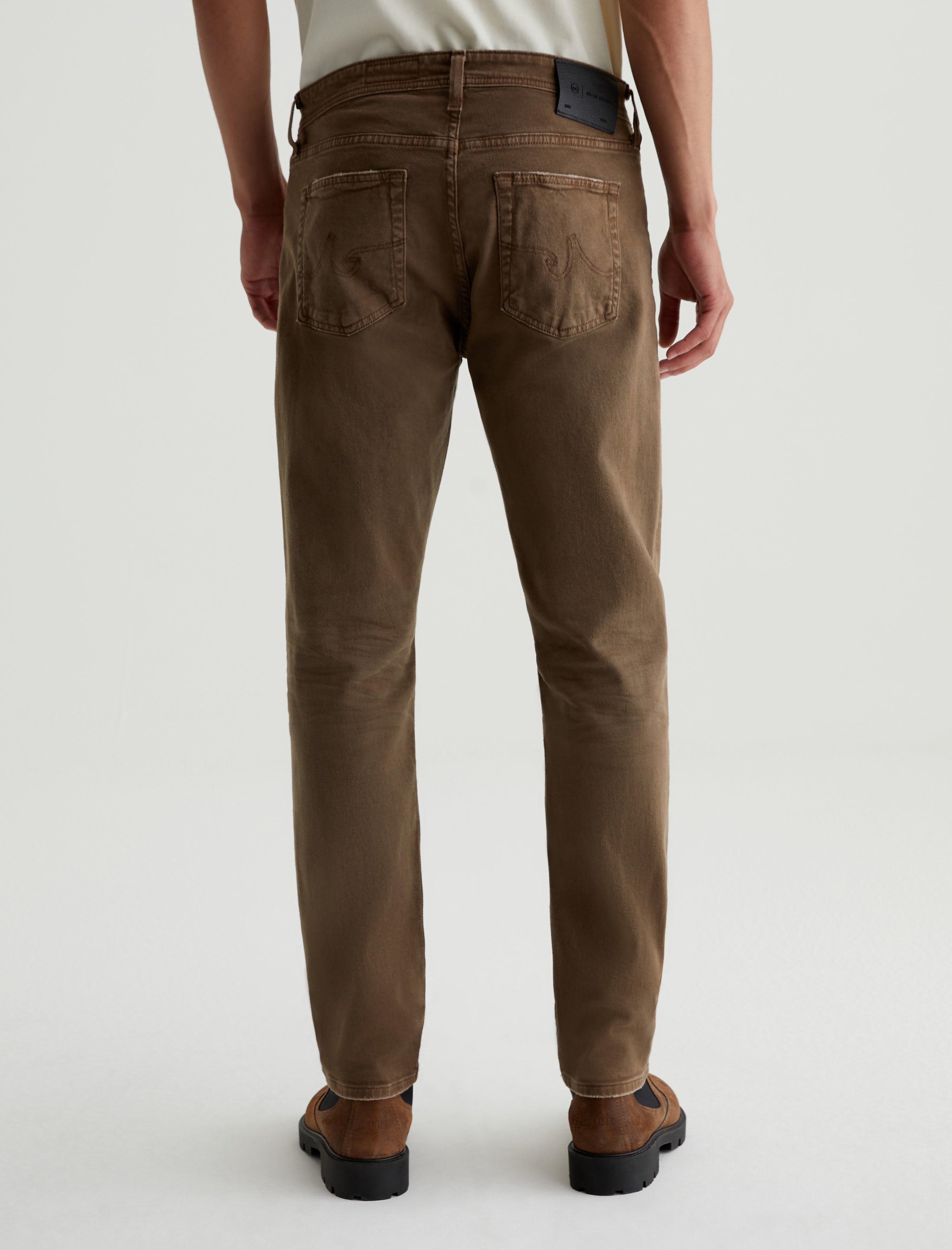 Tellis 7 Years Sulfur Wild Mushroom Modern Slim AG Cloud Soft Denim™ Men Bottom Photo 7