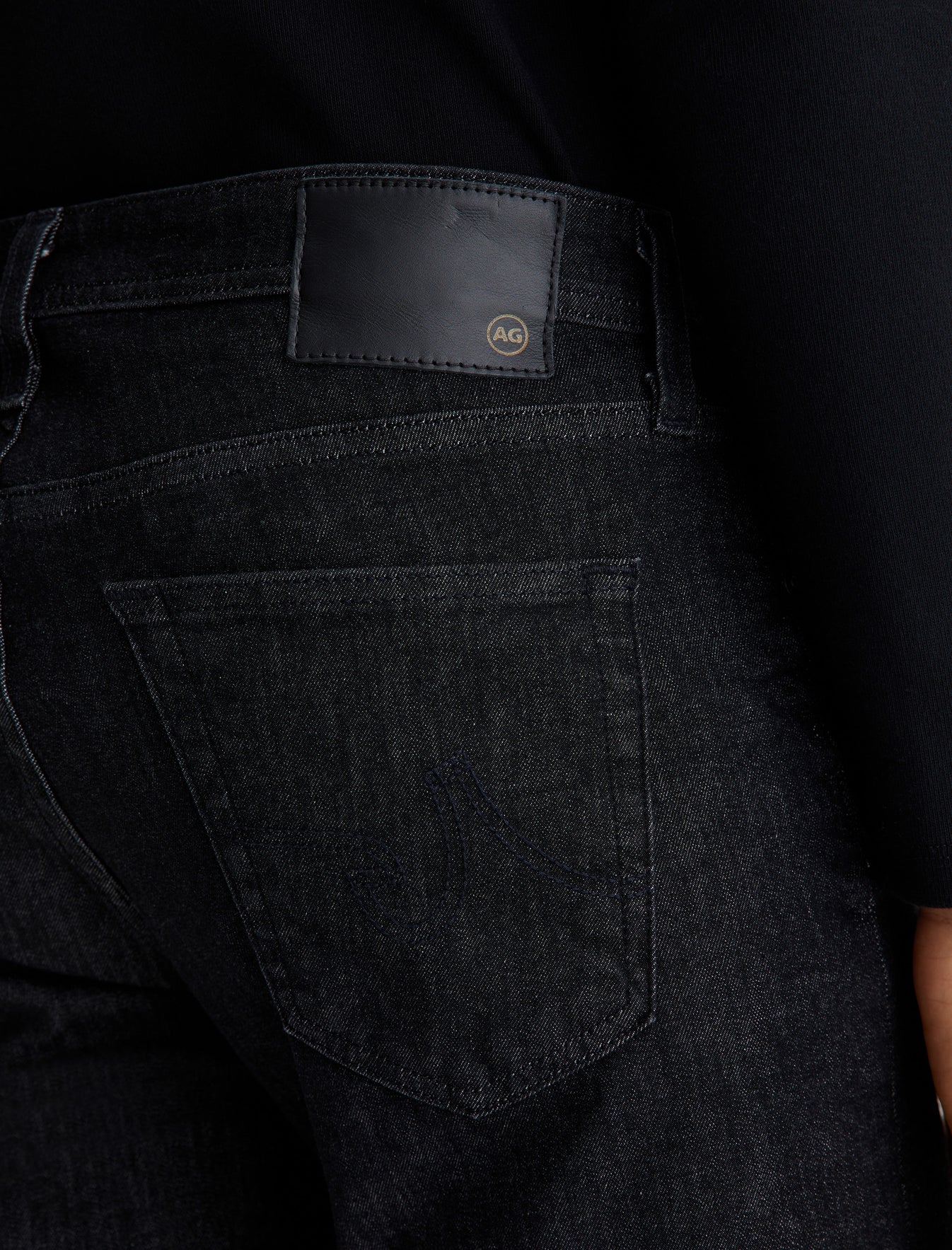 Tellis Black Marble Modern Slim Men Bottom Photo 5