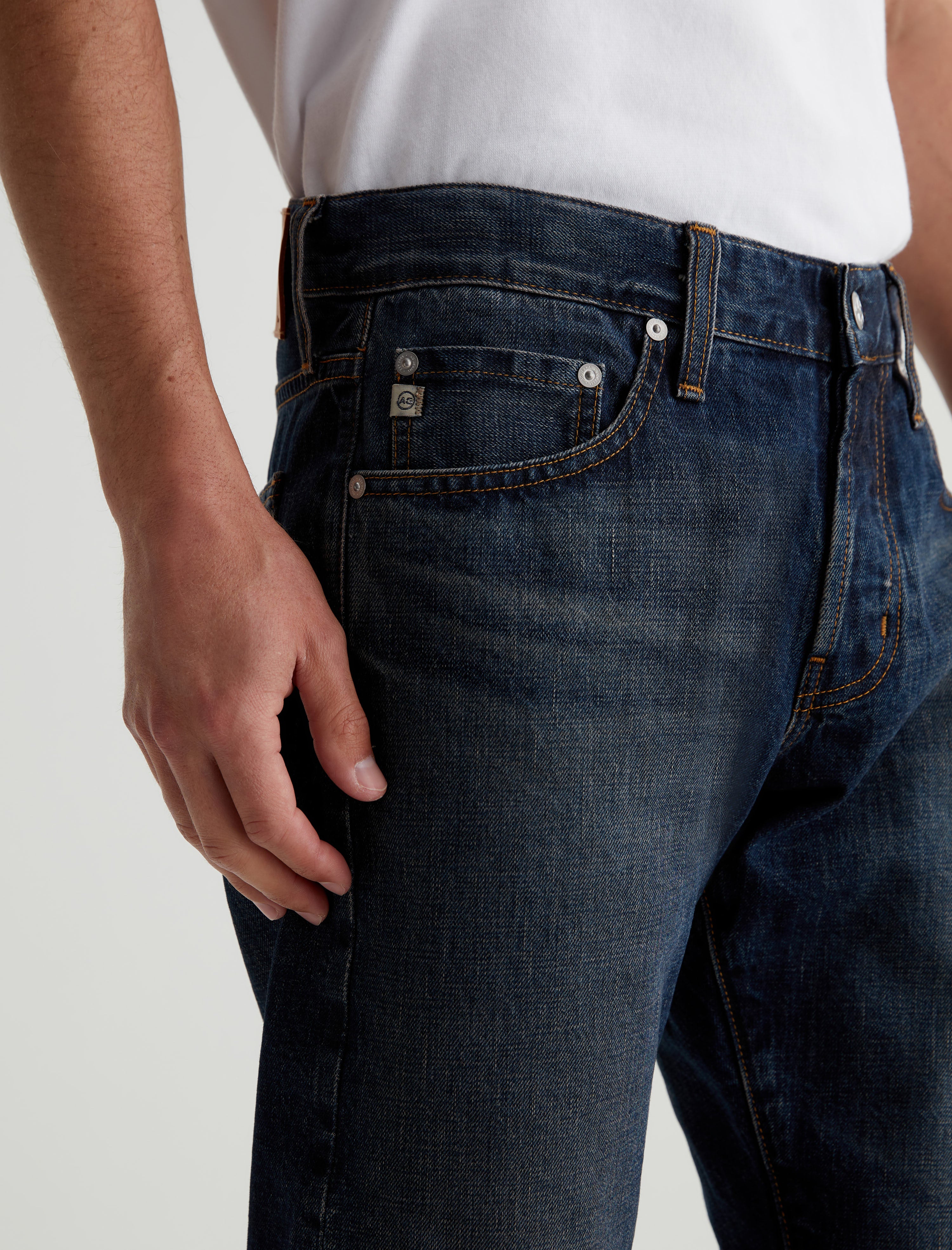 Tellis Selvege 15 Years Dome AG-ed™ Modern Slim Denim Men Bottom Photo 3