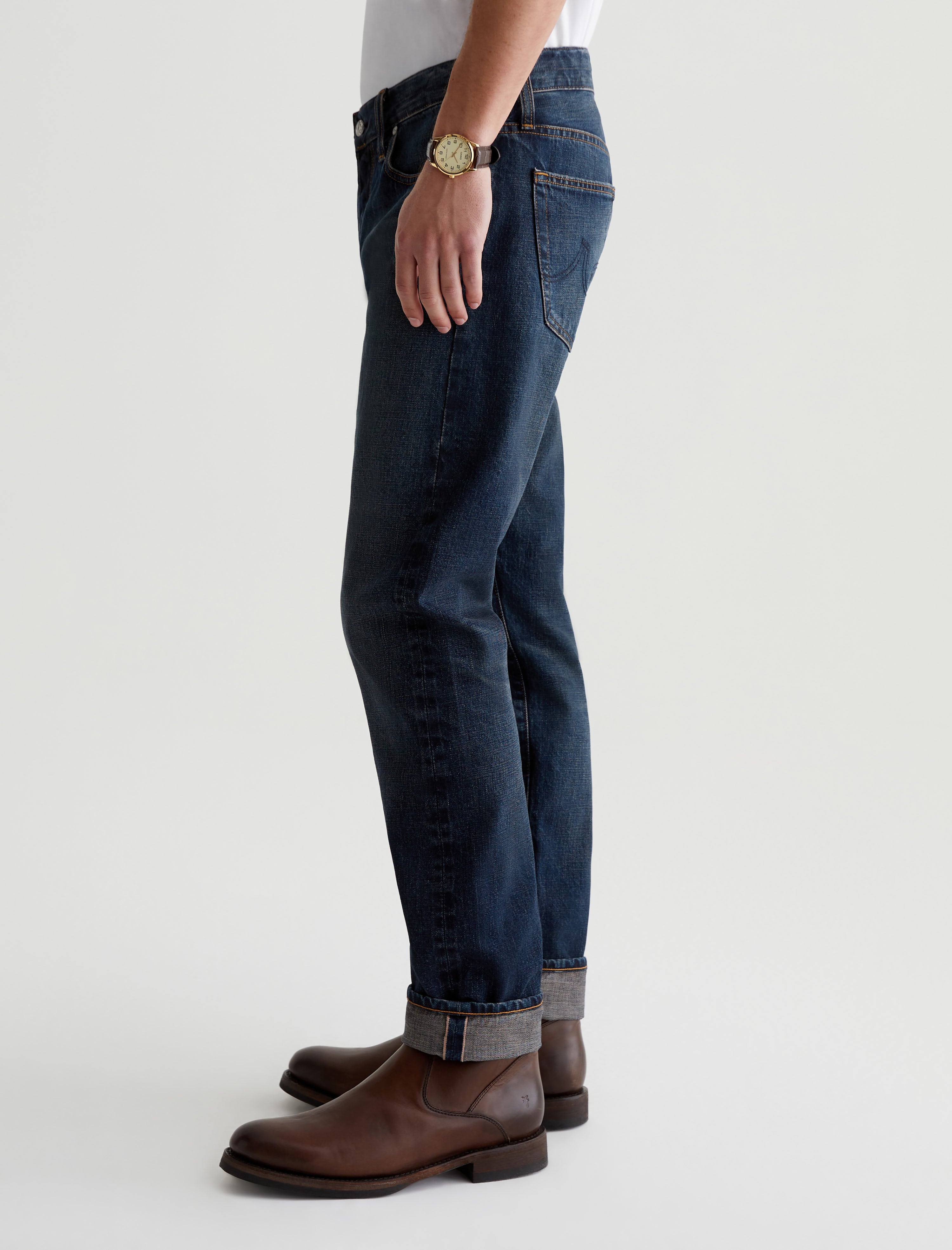 Tellis Selvege 15 Years Dome AG-ed™ Modern Slim Denim Men Bottom Photo 4
