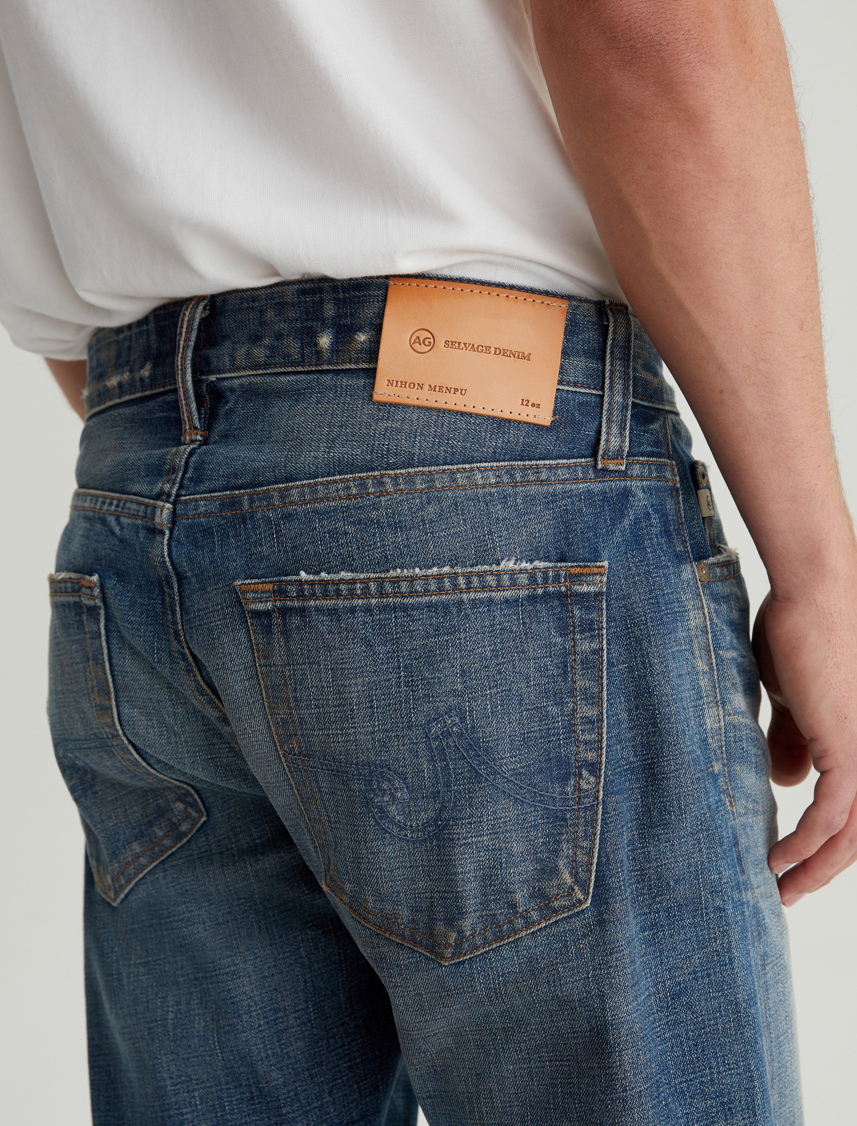 Tellis Selvage 19 Years Garden Grove AG-ed ™ Modern Slim Denim Men Bottom Photo 6