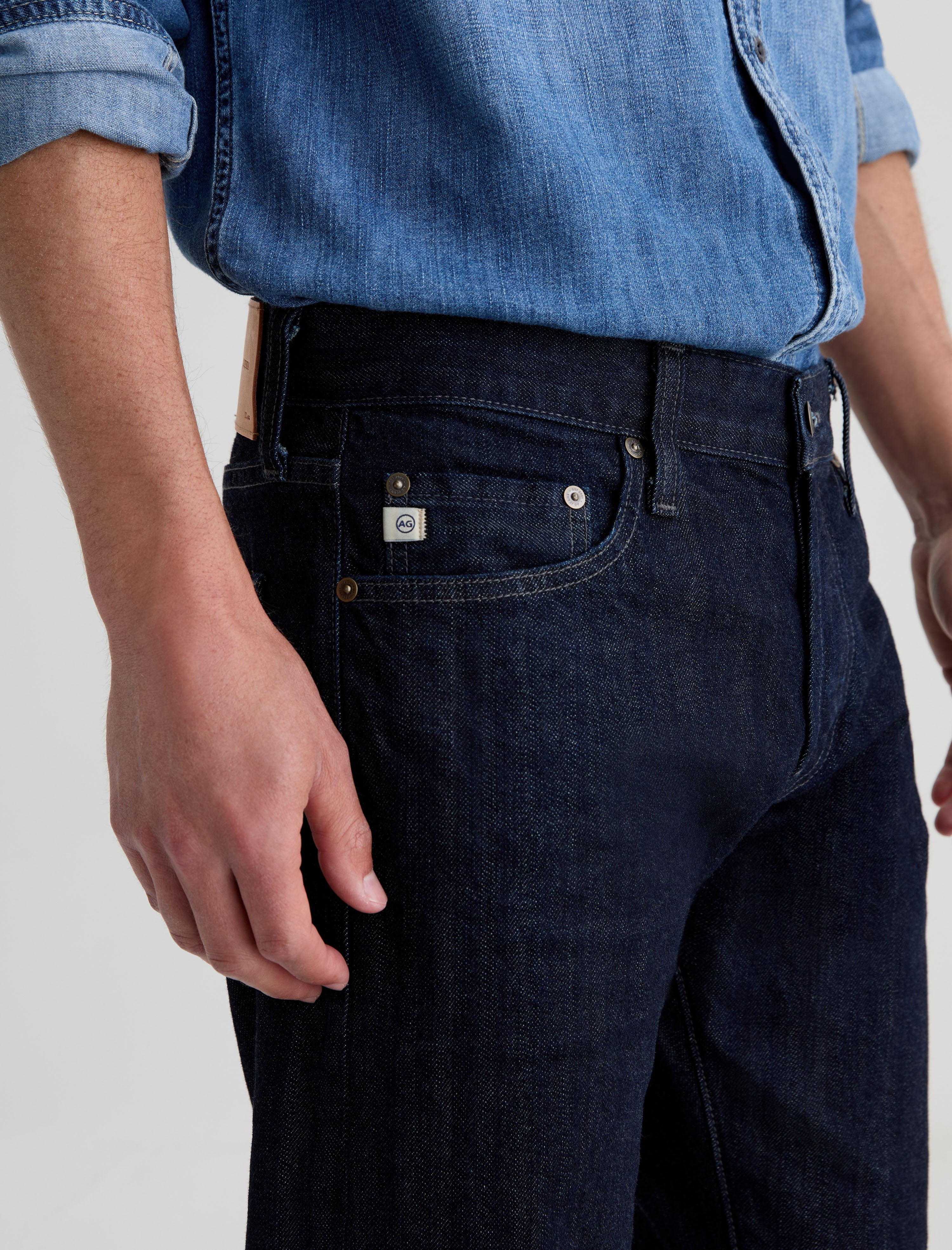 Tellis Selvage Cuffed 1 Year Post Modern Slim Men Bottom Photo 3