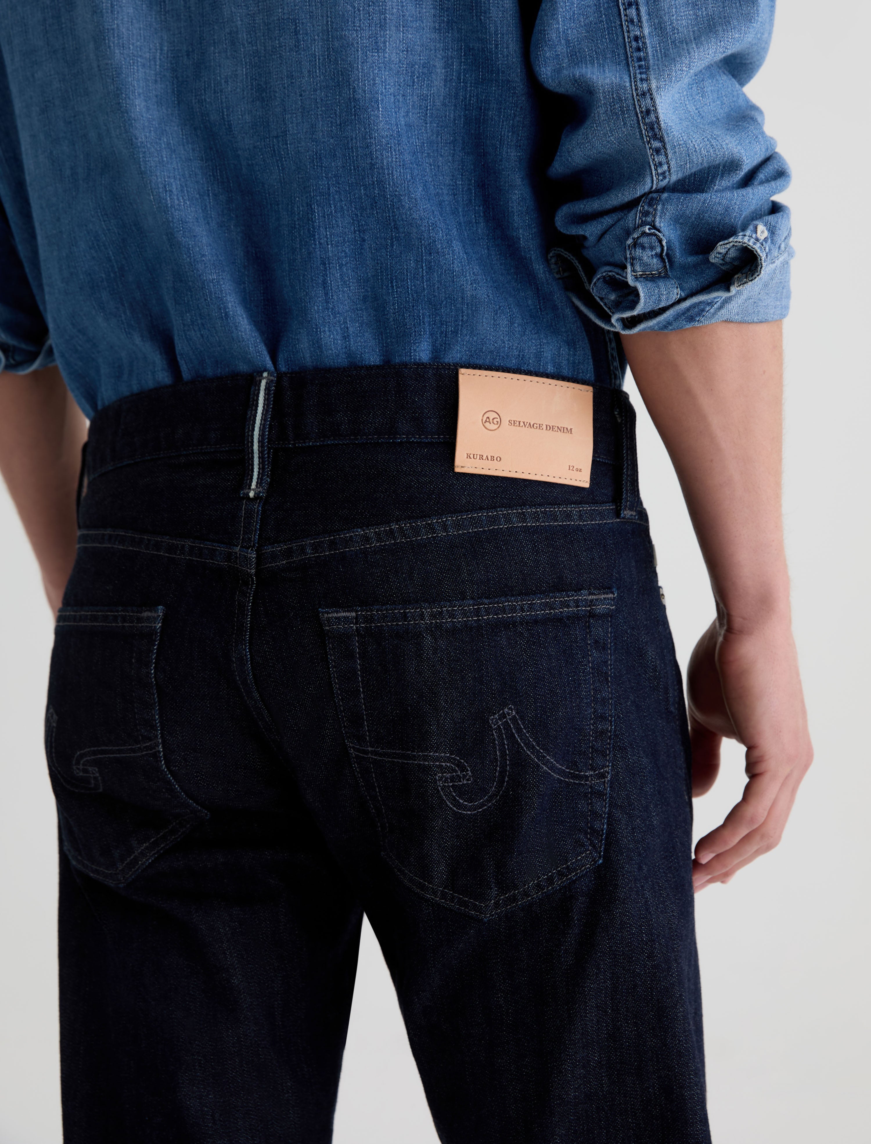 Tellis Selvage Cuffed 1 Year Post Modern Slim Men Bottom Photo 6