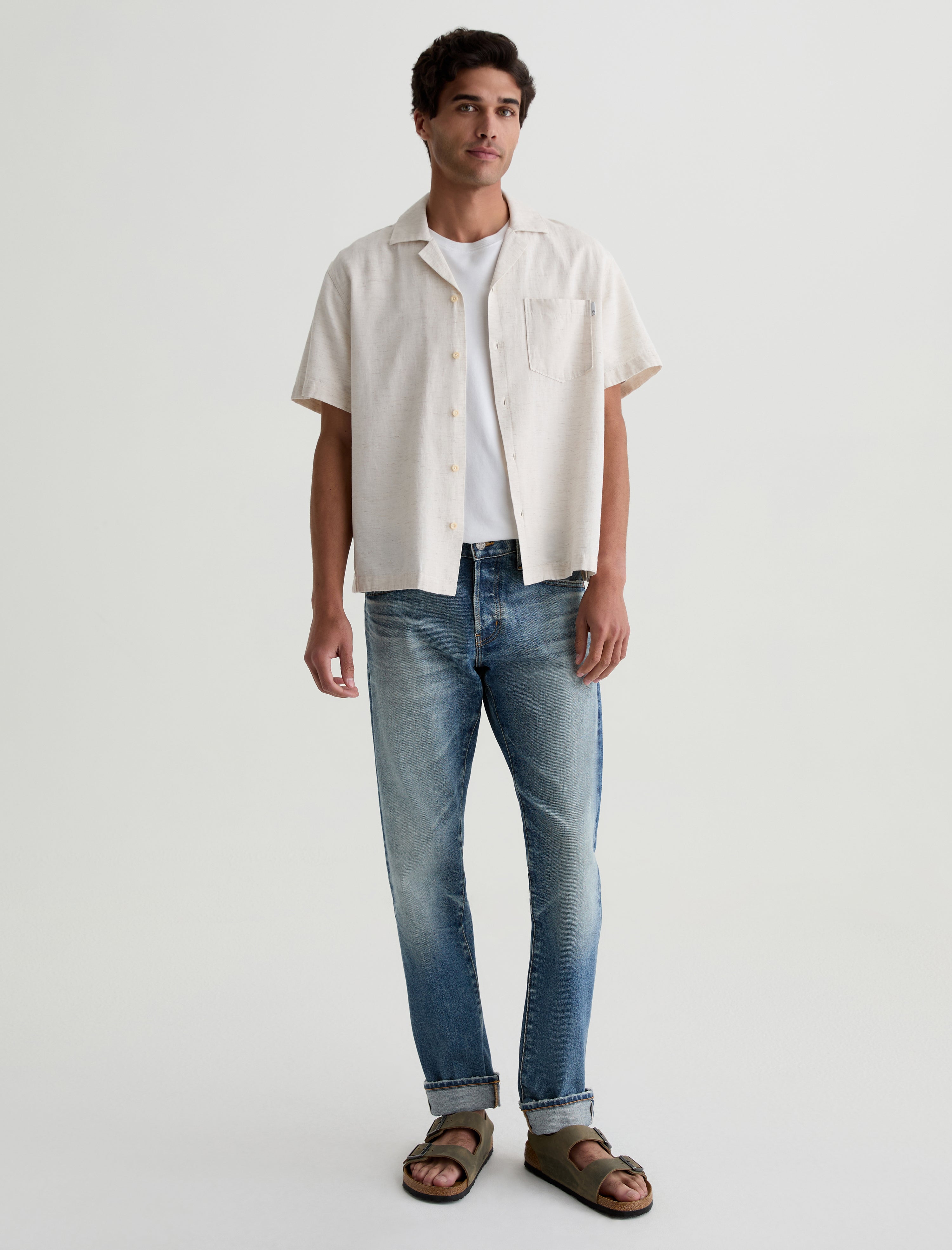 Tellis Selvage 14 Years Bloomington AG-ed ™ Modern Slim Denim Men Bottom Photo 1