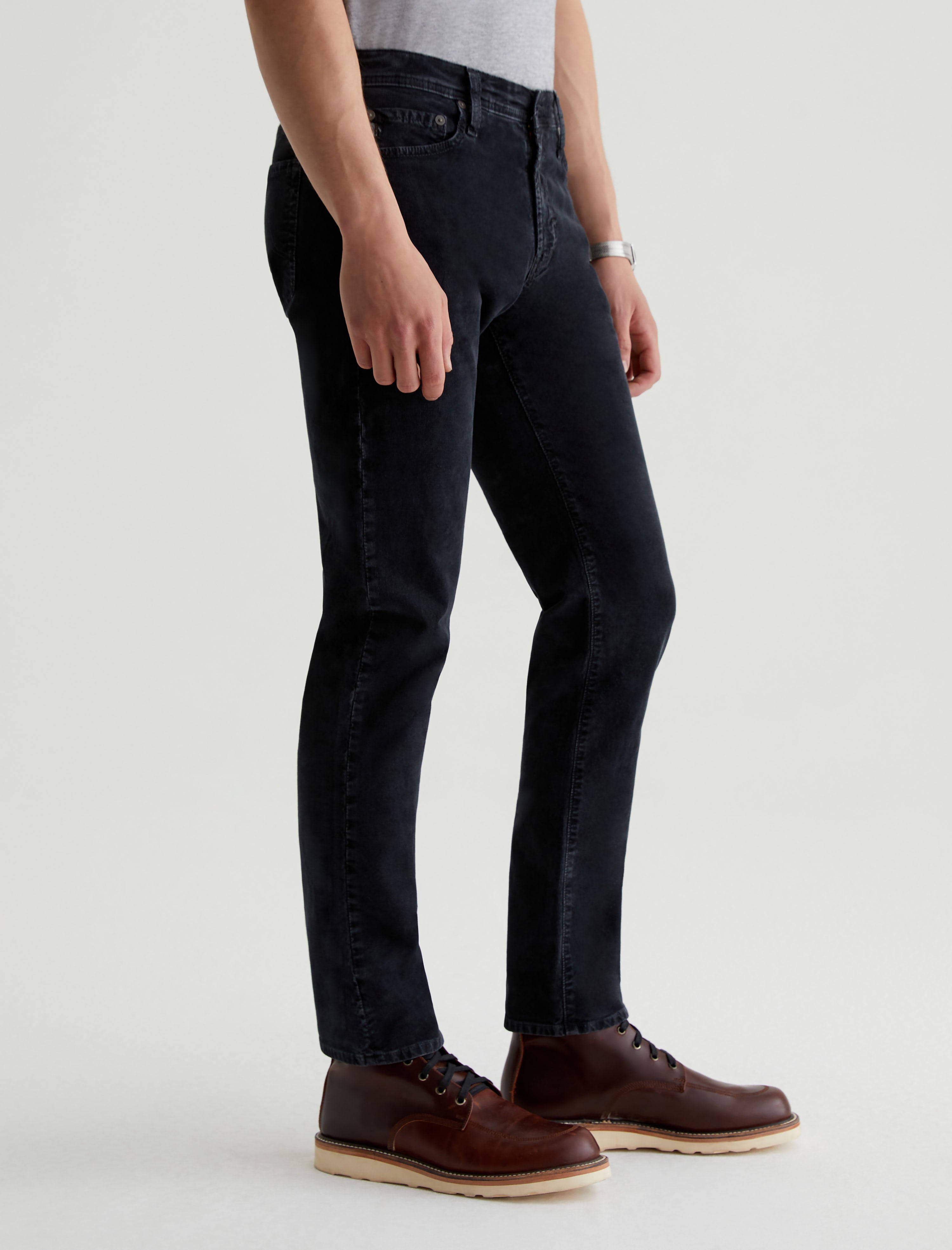 Tellis Corduroy Sulfur Chilly Night Corduroy Modern Slim Men Bottom Photo 4