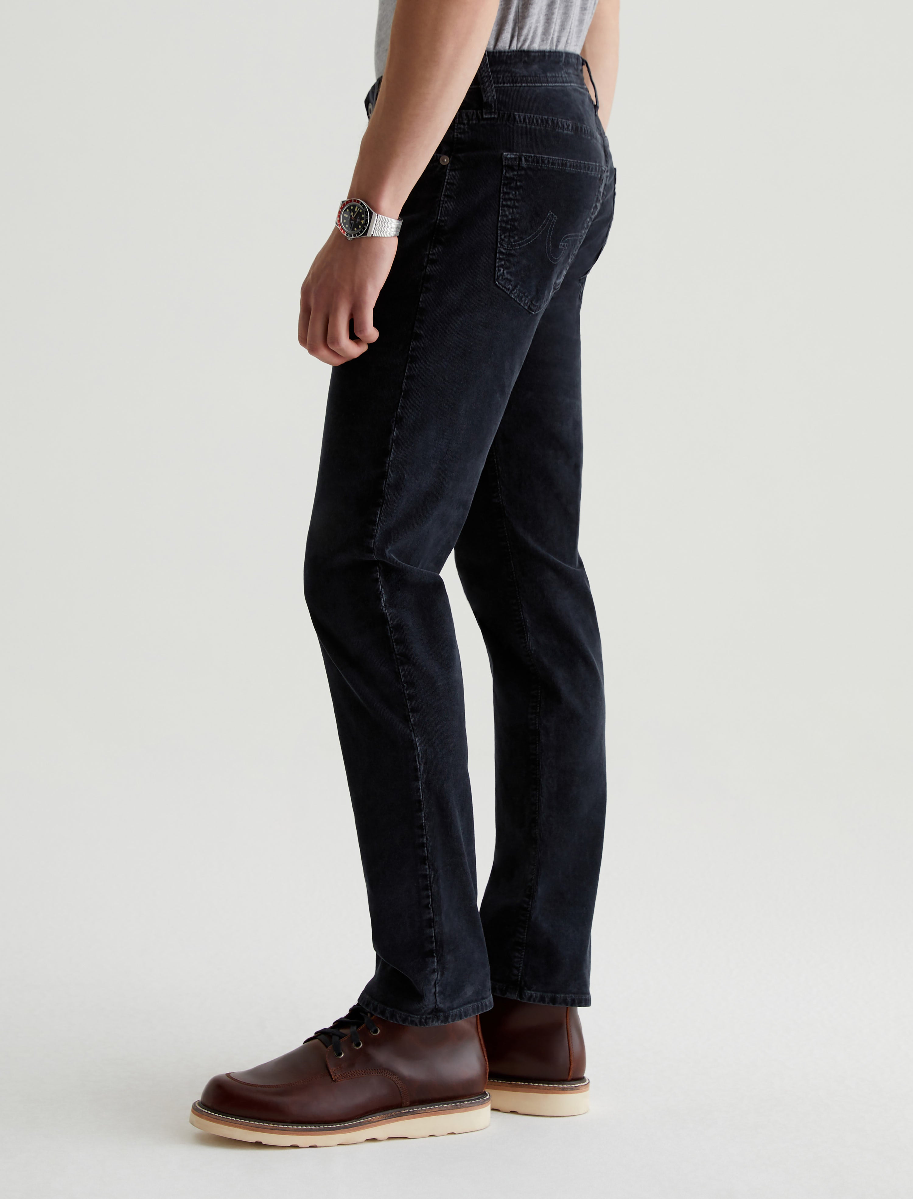 Tellis Corduroy Sulfur Chilly Night Corduroy Modern Slim Men Bottom Photo 5