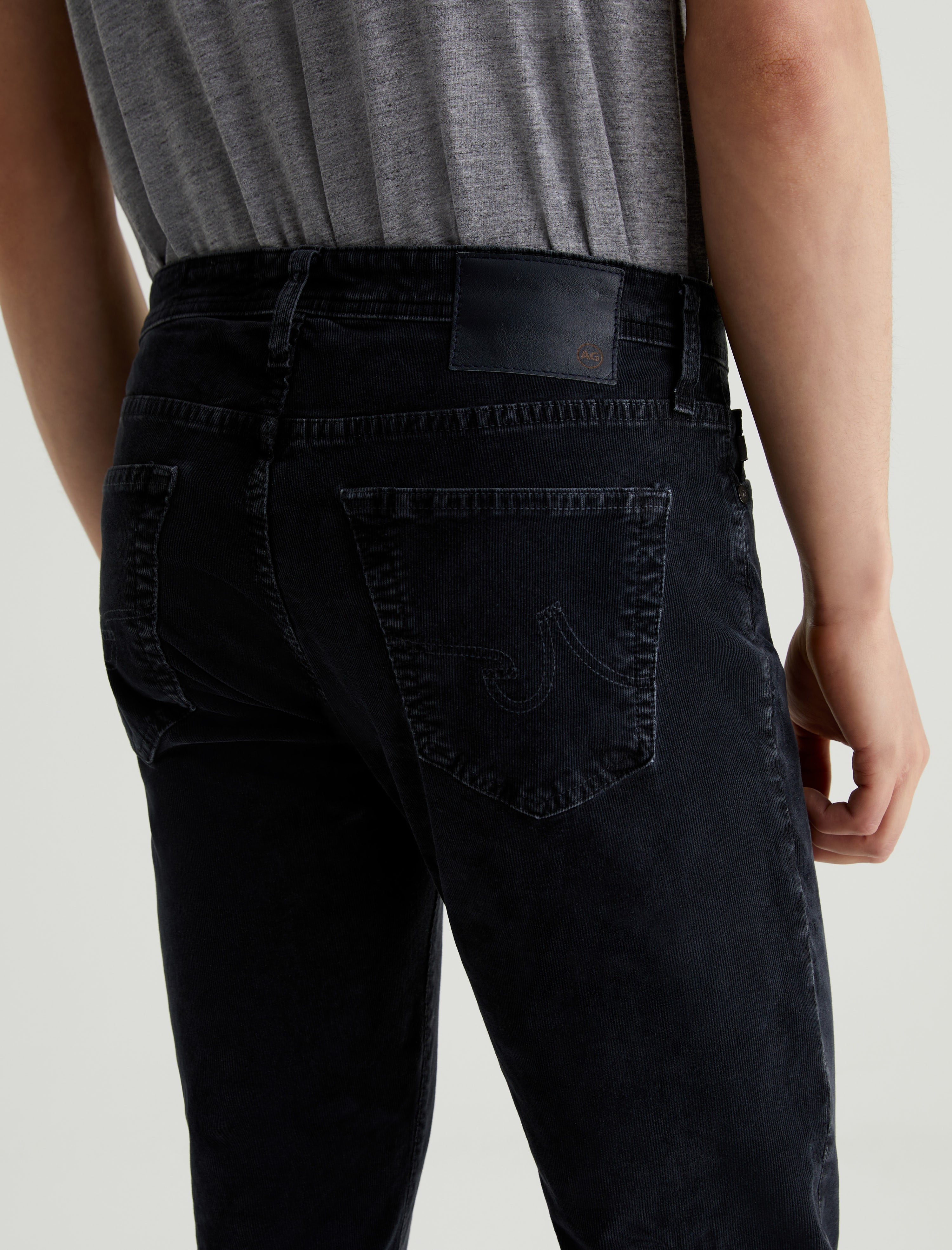 Tellis Corduroy Sulfur Chilly Night Corduroy Modern Slim Men Bottom Photo 6