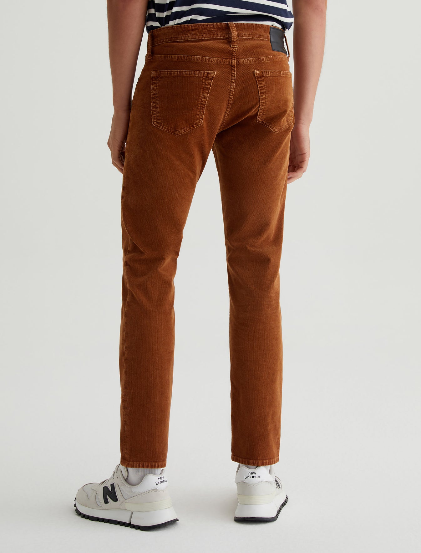 Tellis Sulfur Caramel Modern Slim Mens Bottom Photo 6