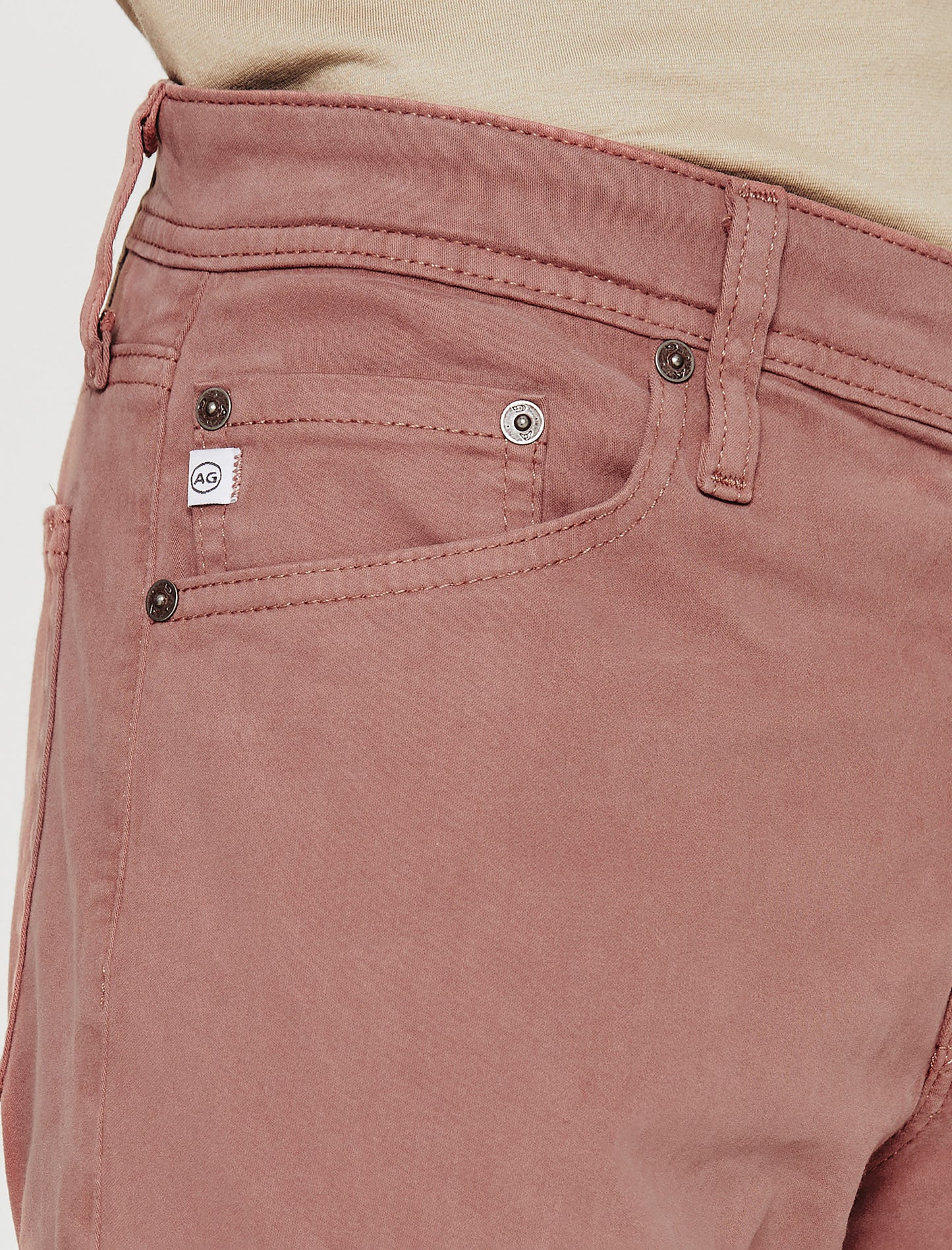 Tellis Dusty Blush Modern Slim Mens bottom Photo 3