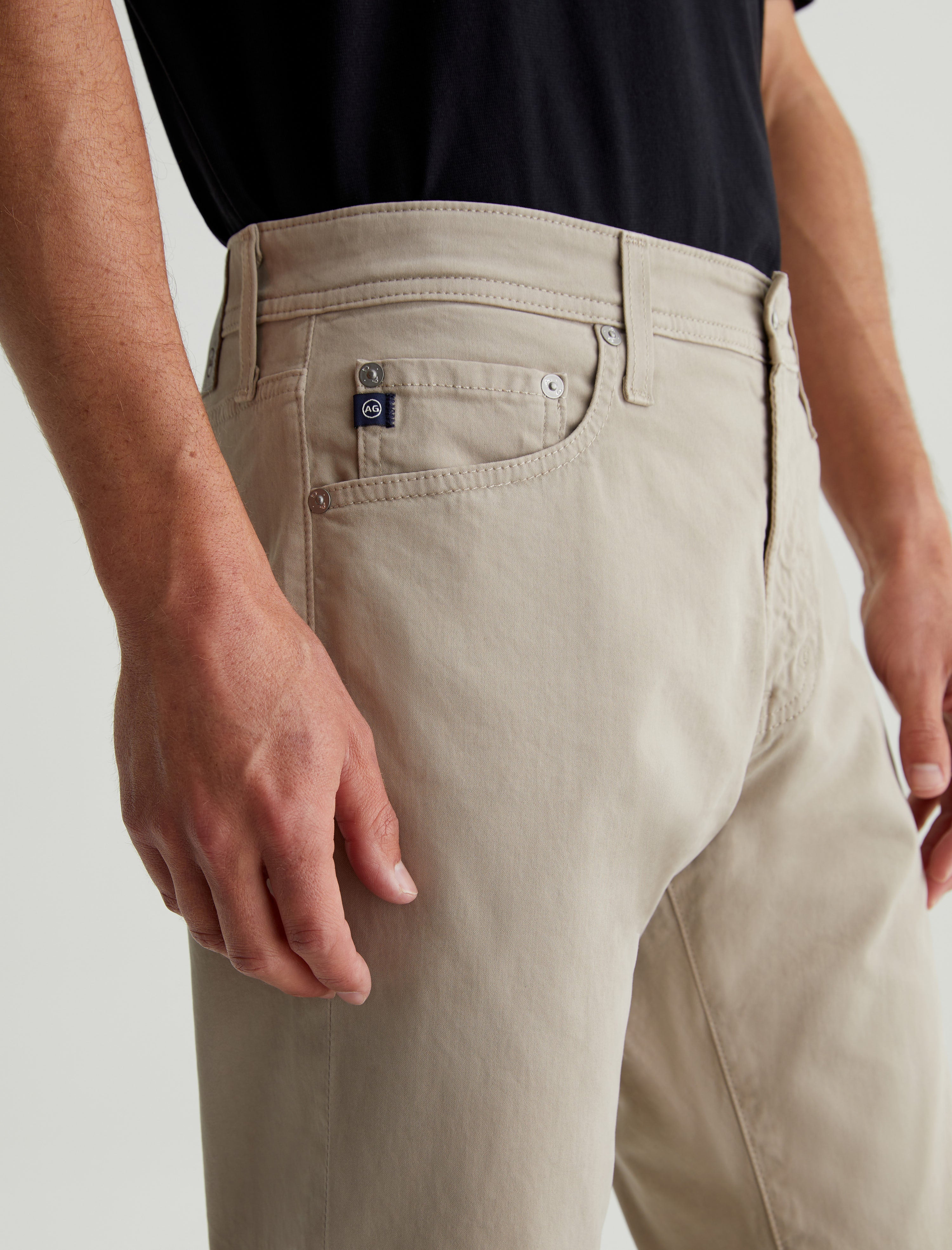 Tellis SUD Desert Stone Sueded Modern Slim Men Bottom Photo 3