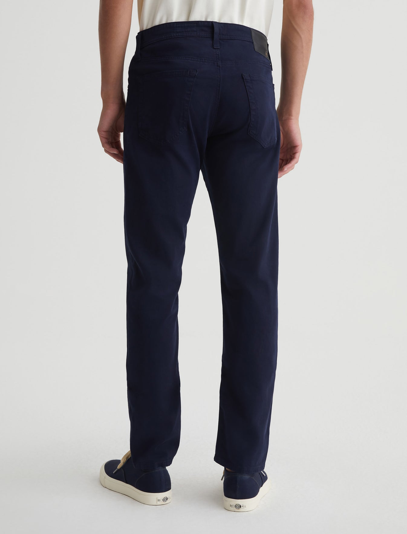 Tellis Rich Navy Modern Slim Mens bottom  Photo 6