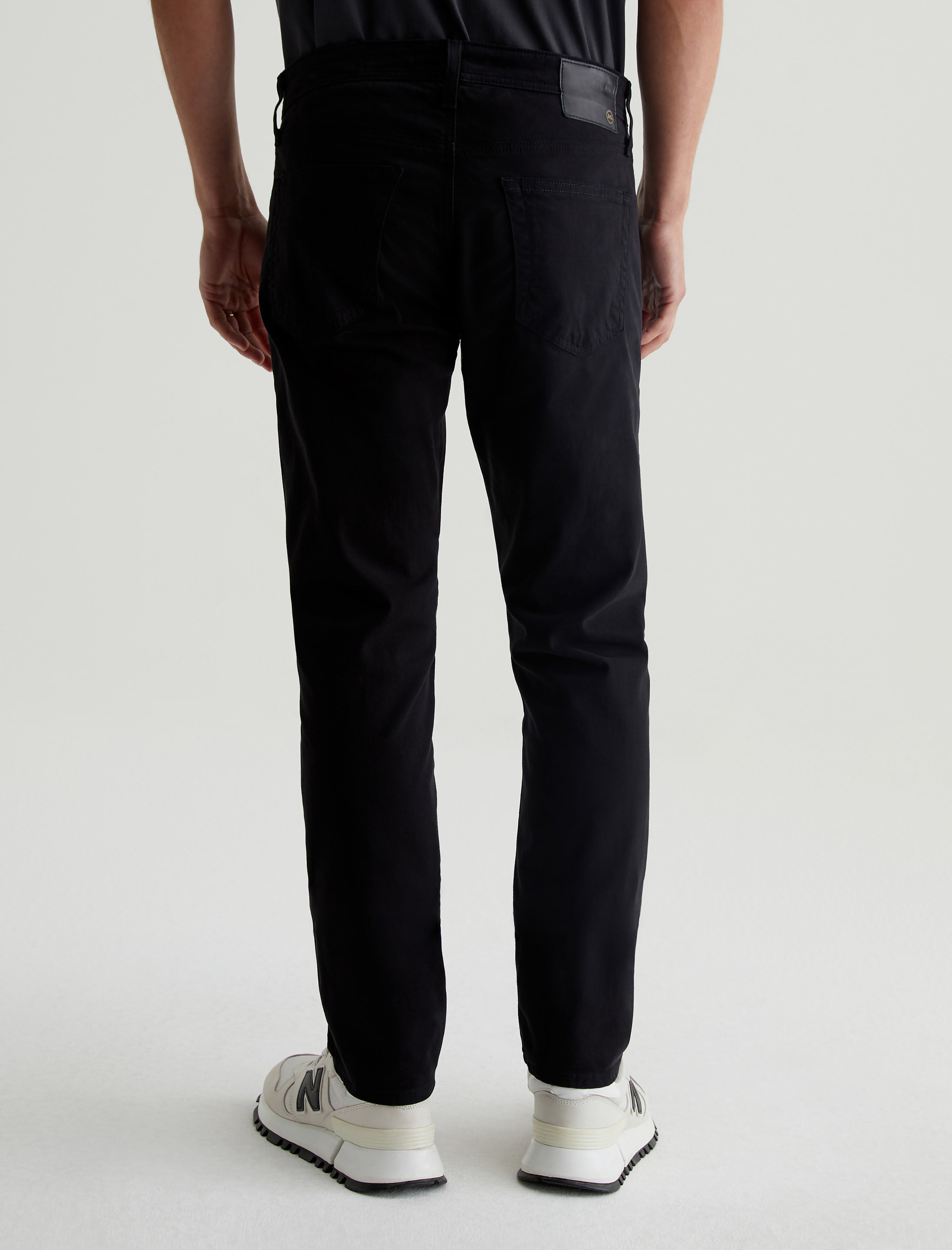 Tellis SUD Super Black Sueded Modern Slim Men Bottom Photo 7
