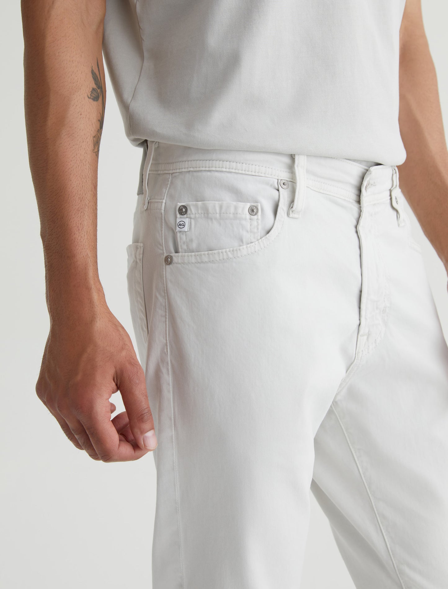 Tellis Sulfur Silver Smoke Modern Slim Mens bottom Photo 3
