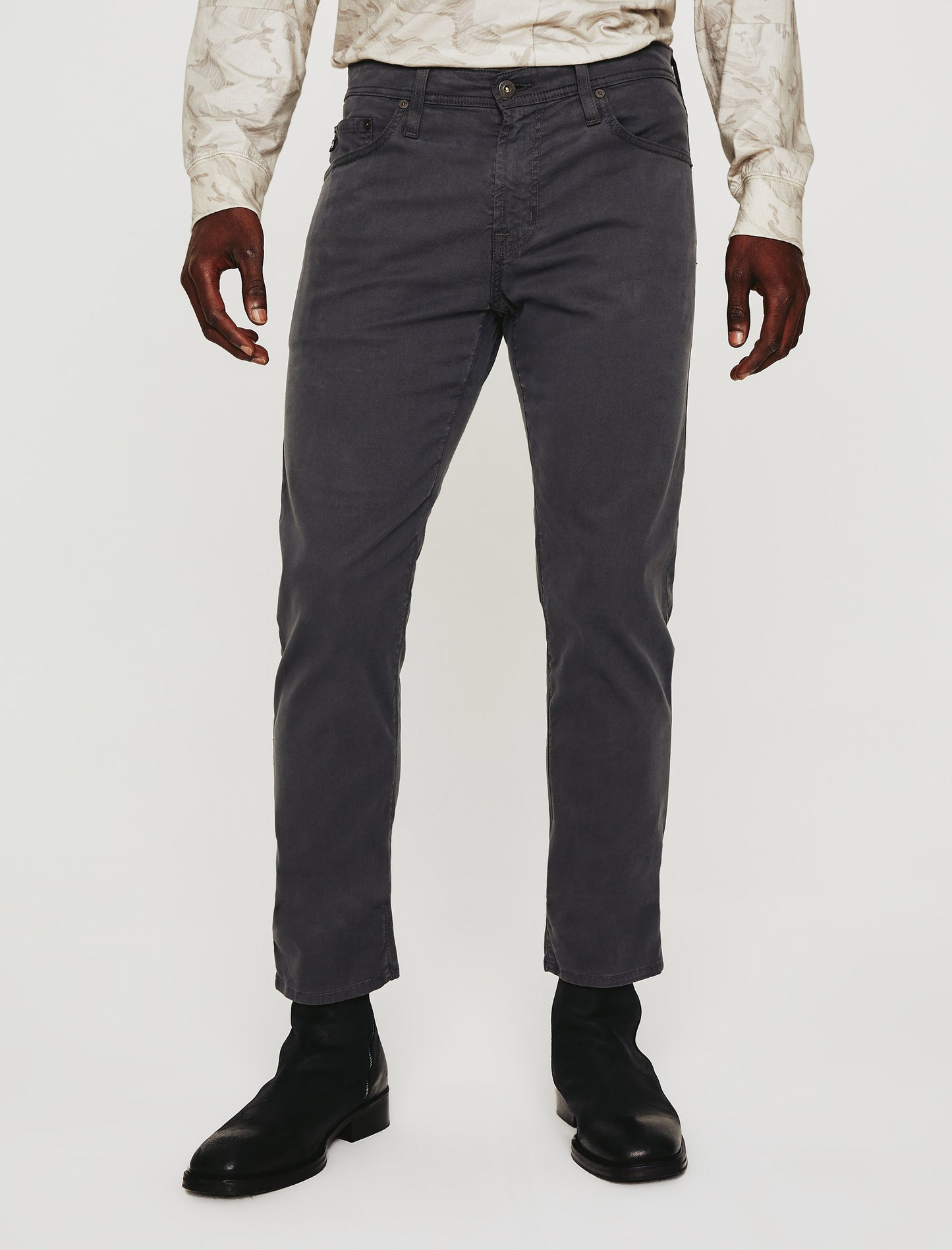 Tellis Smooth Slate Modern Slim Mens bottom Photo 2