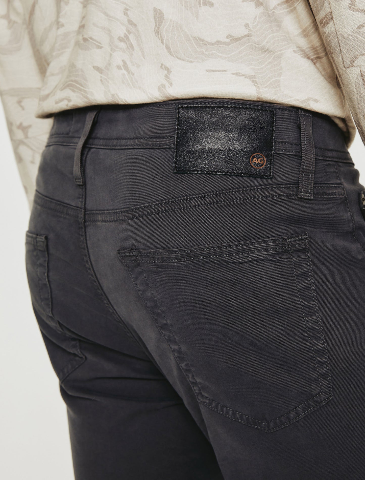 Tellis Smooth Slate Modern Slim Mens bottom Photo 5