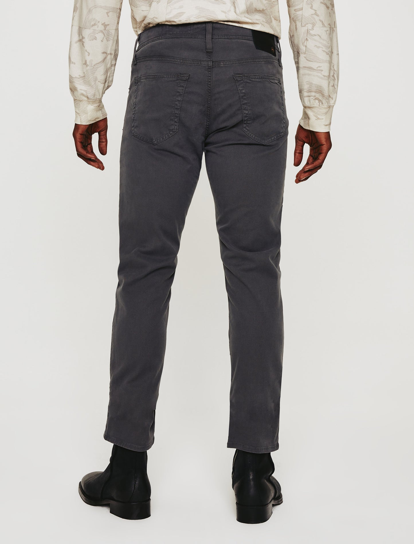 Tellis Smooth Slate Modern Slim Mens bottom Photo 6