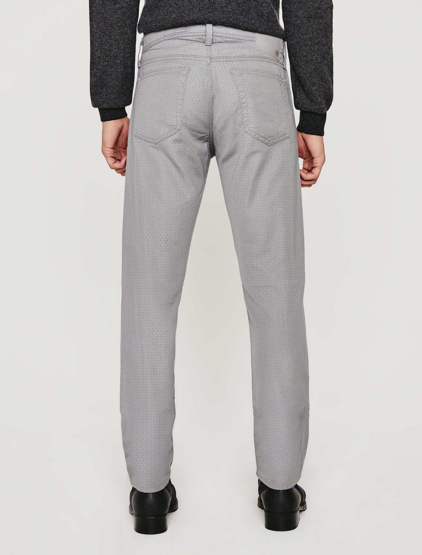 Tellis Gladwell Grey Multi Modern Slim Men Bottom Photo 5