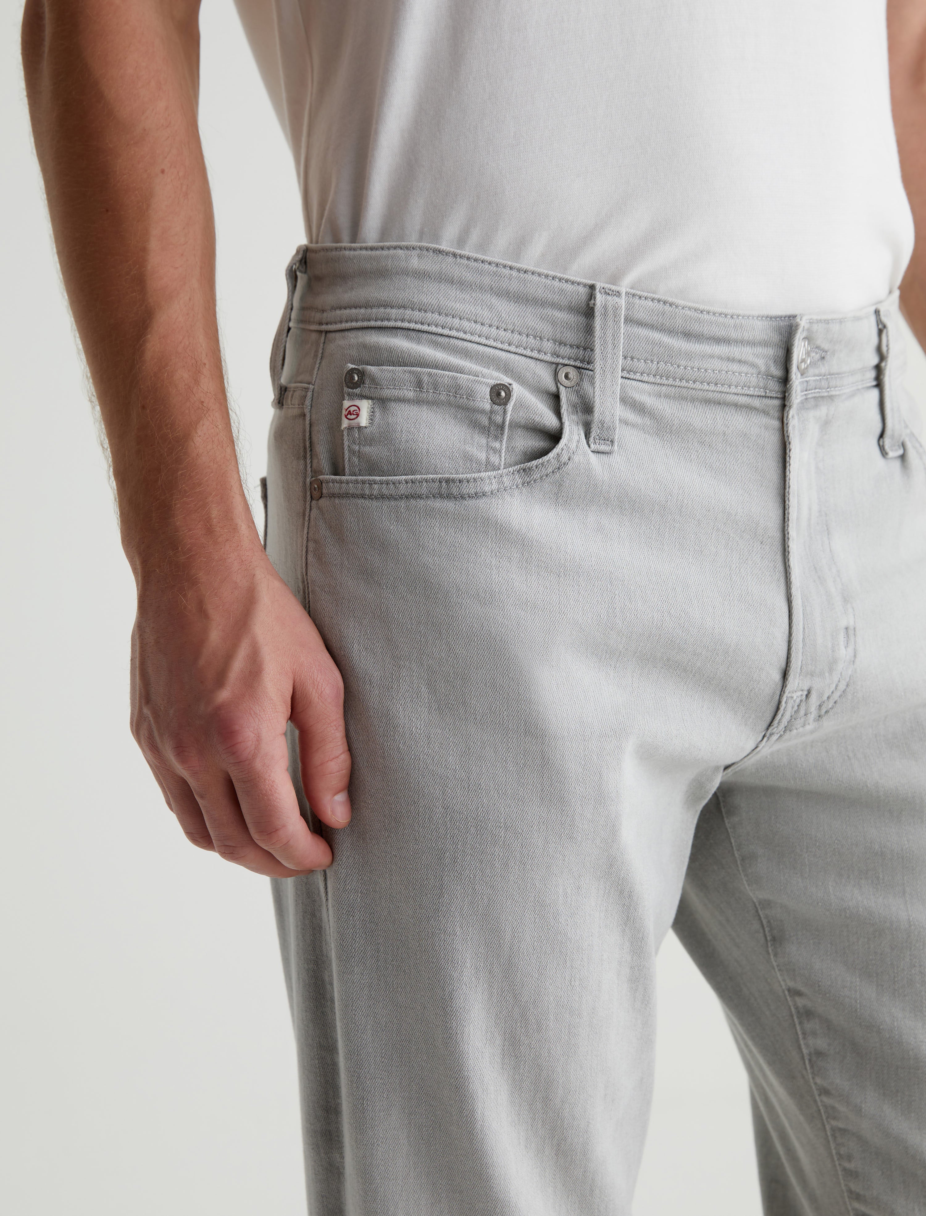 Everett 22 Years Deep Coves AG-ed™ Slim Straight Leg Denim Men Bottom Photo 3