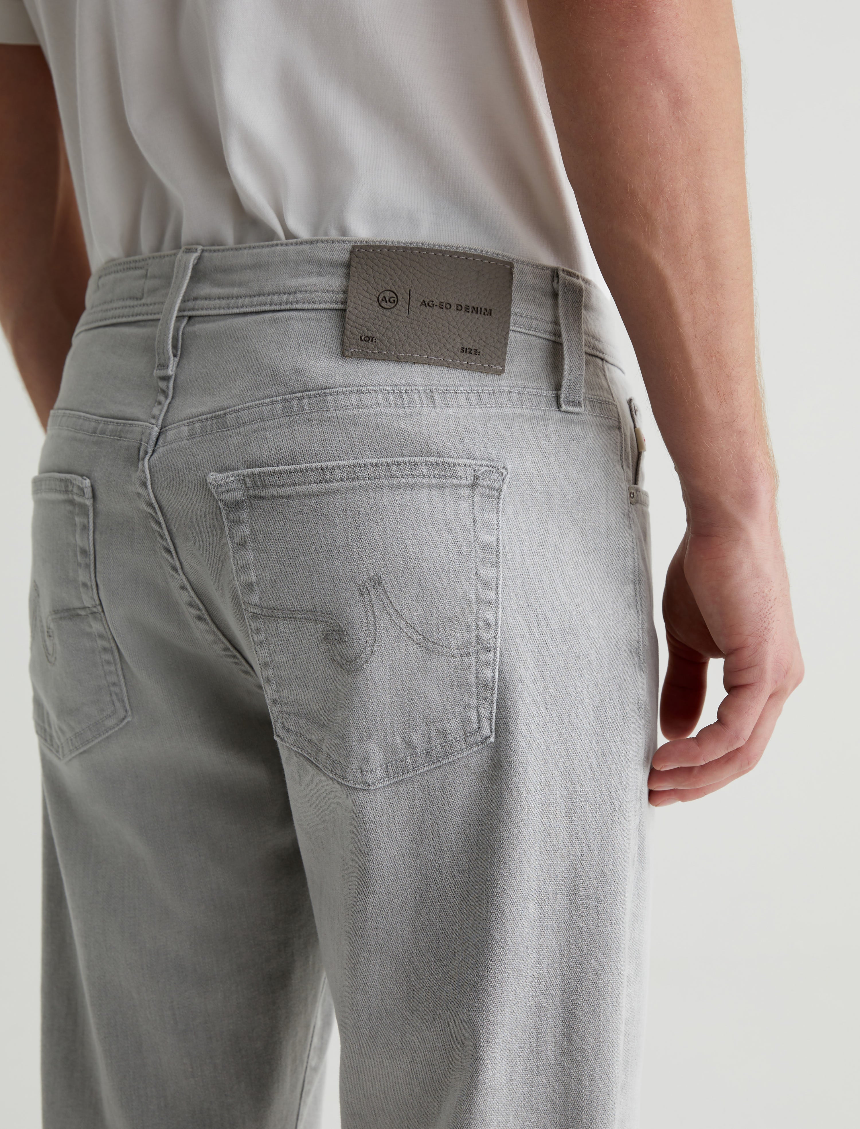 Everett 22 Years Deep Coves AG-ed™ Slim Straight Leg Denim Men Bottom Photo 6