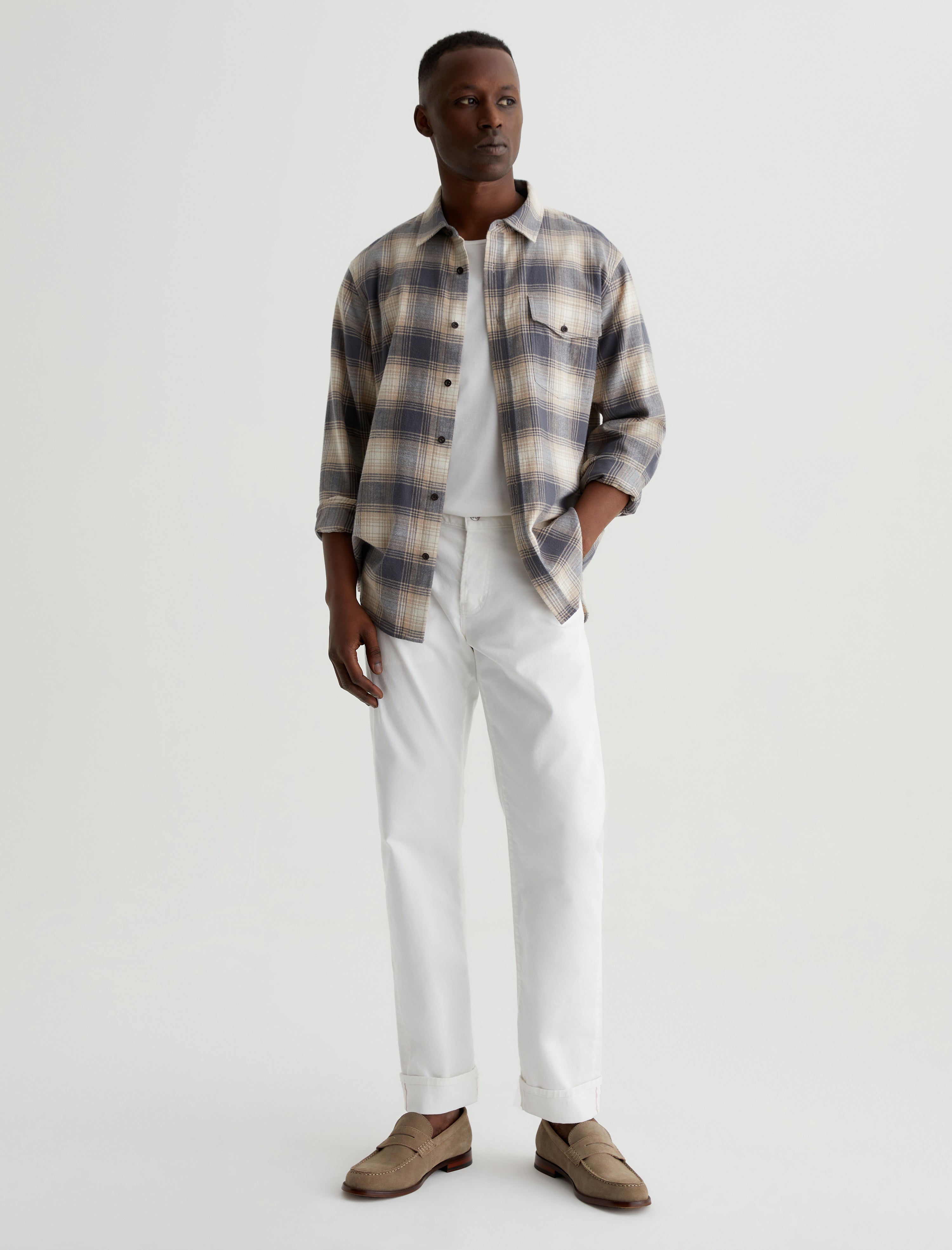 Everett Selvage Pristine Slim Straight Men Bottom Photo 1