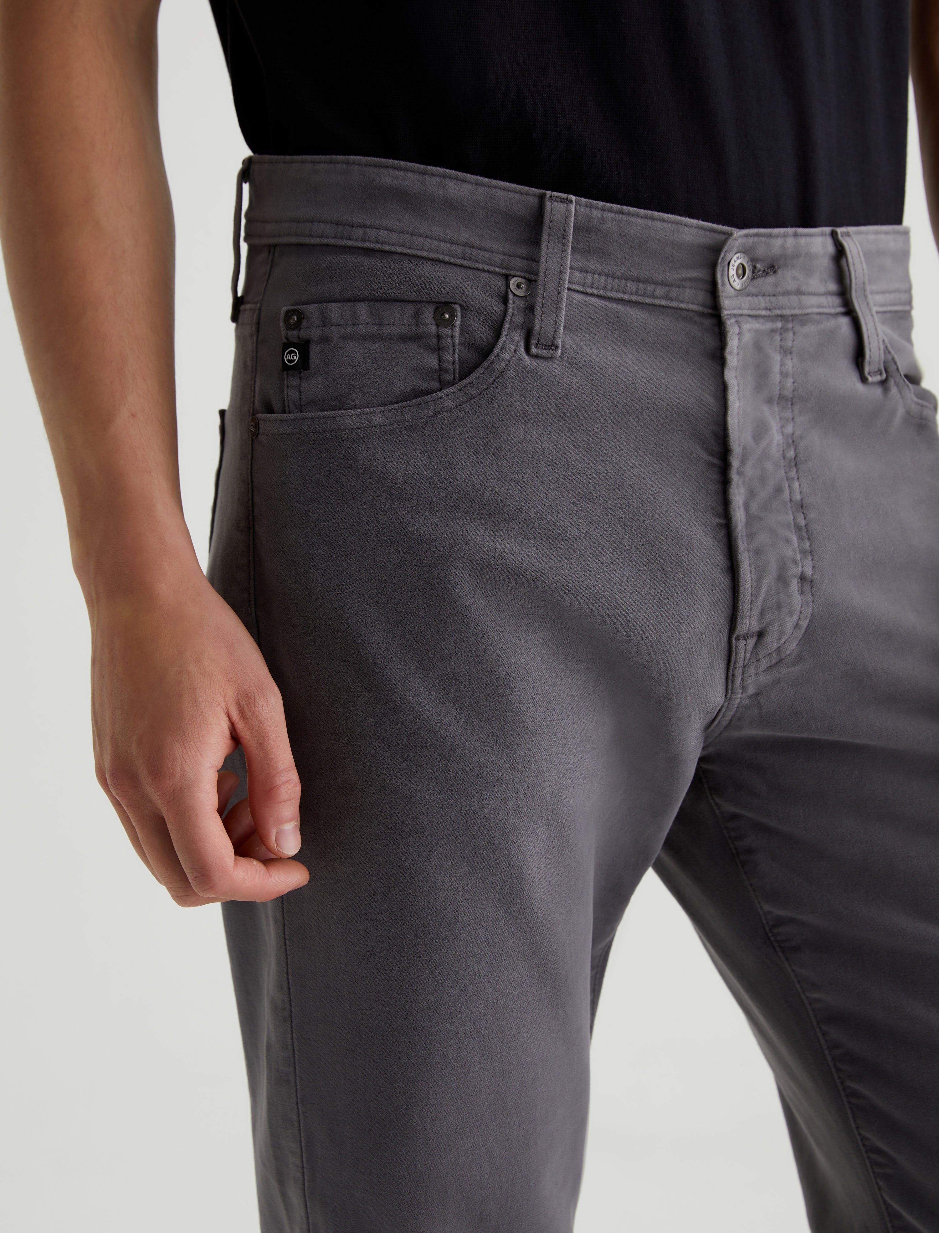 Everett Berlin Steel Slim Straight Men Bottom Photo 3