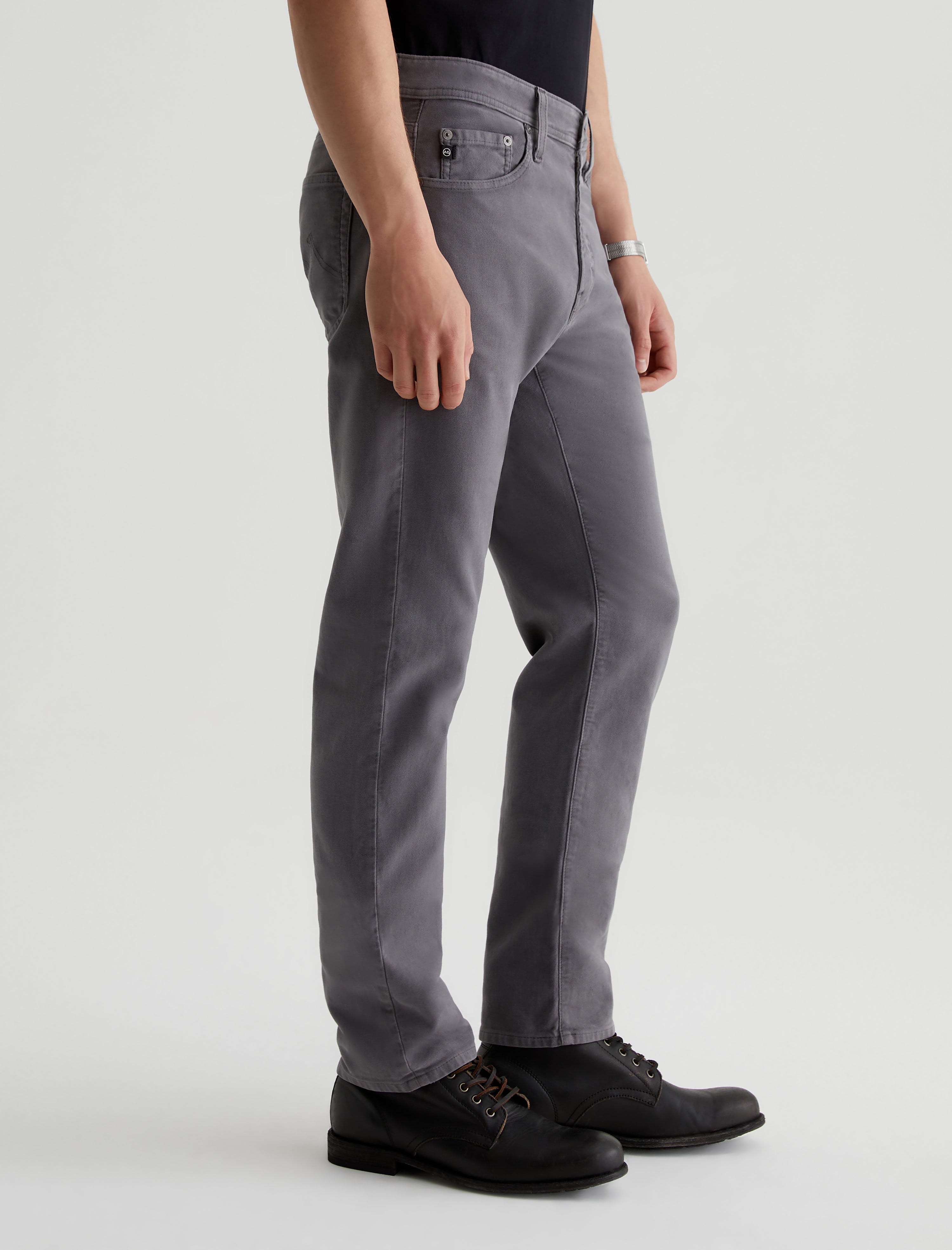 Everett Berlin Steel Slim Straight Men Bottom Photo 4