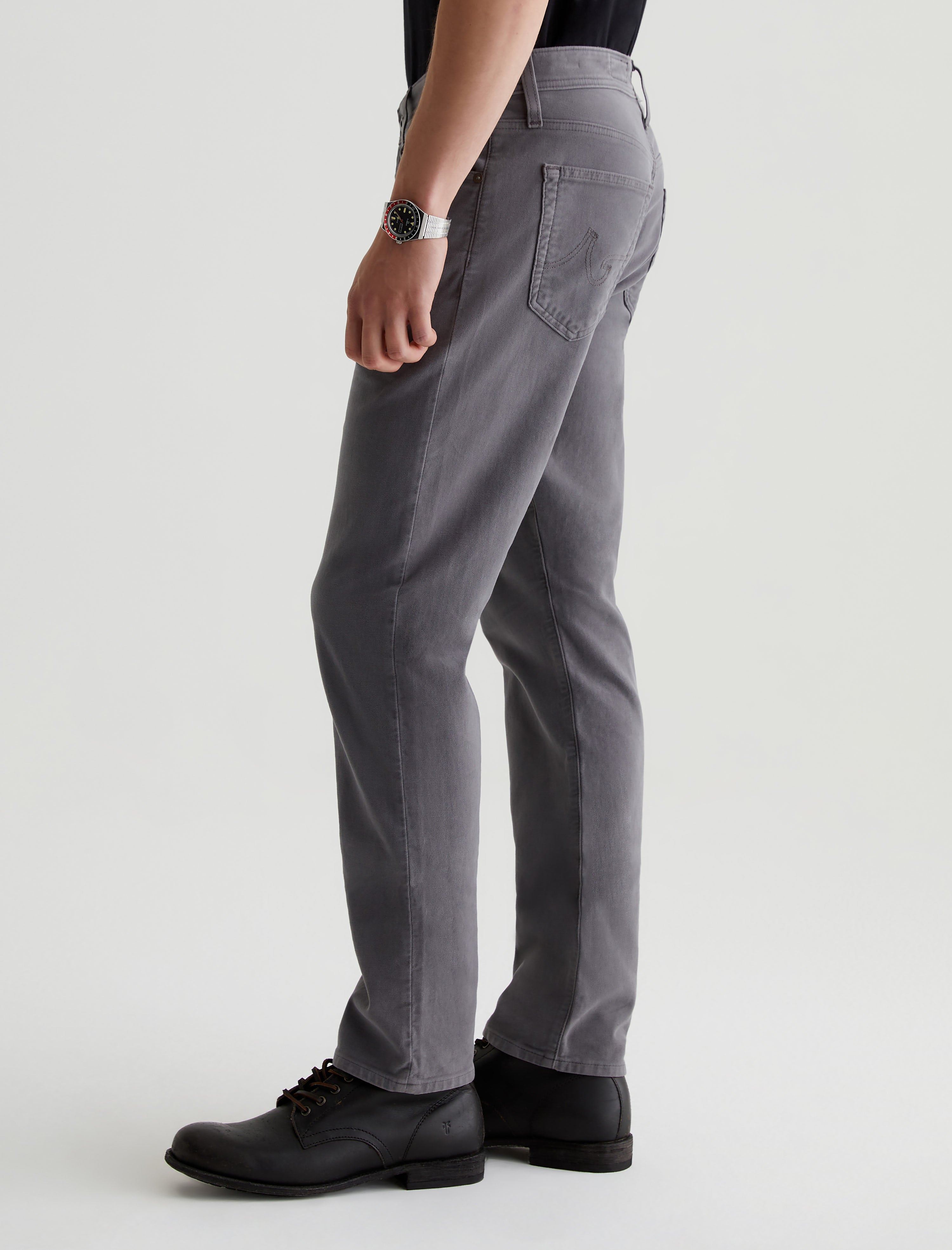 Everett Berlin Steel Slim Straight Men Bottom Photo 5