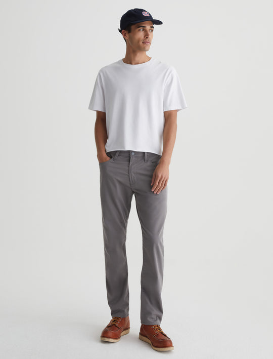 Everett Performance Lunar Soil Slim Straight Leg Mens Bottom Photo 1