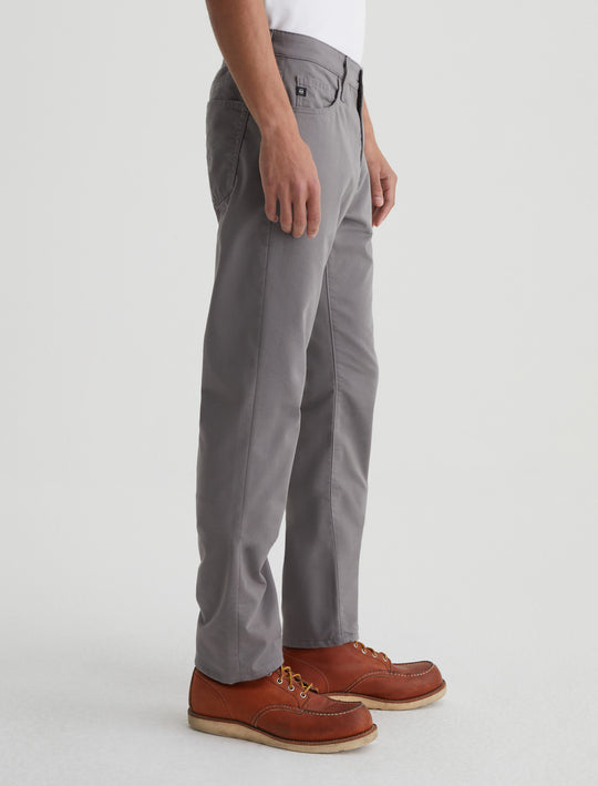 Everett Performance Lunar Soil Slim Straight Leg Mens Bottom Photo 4