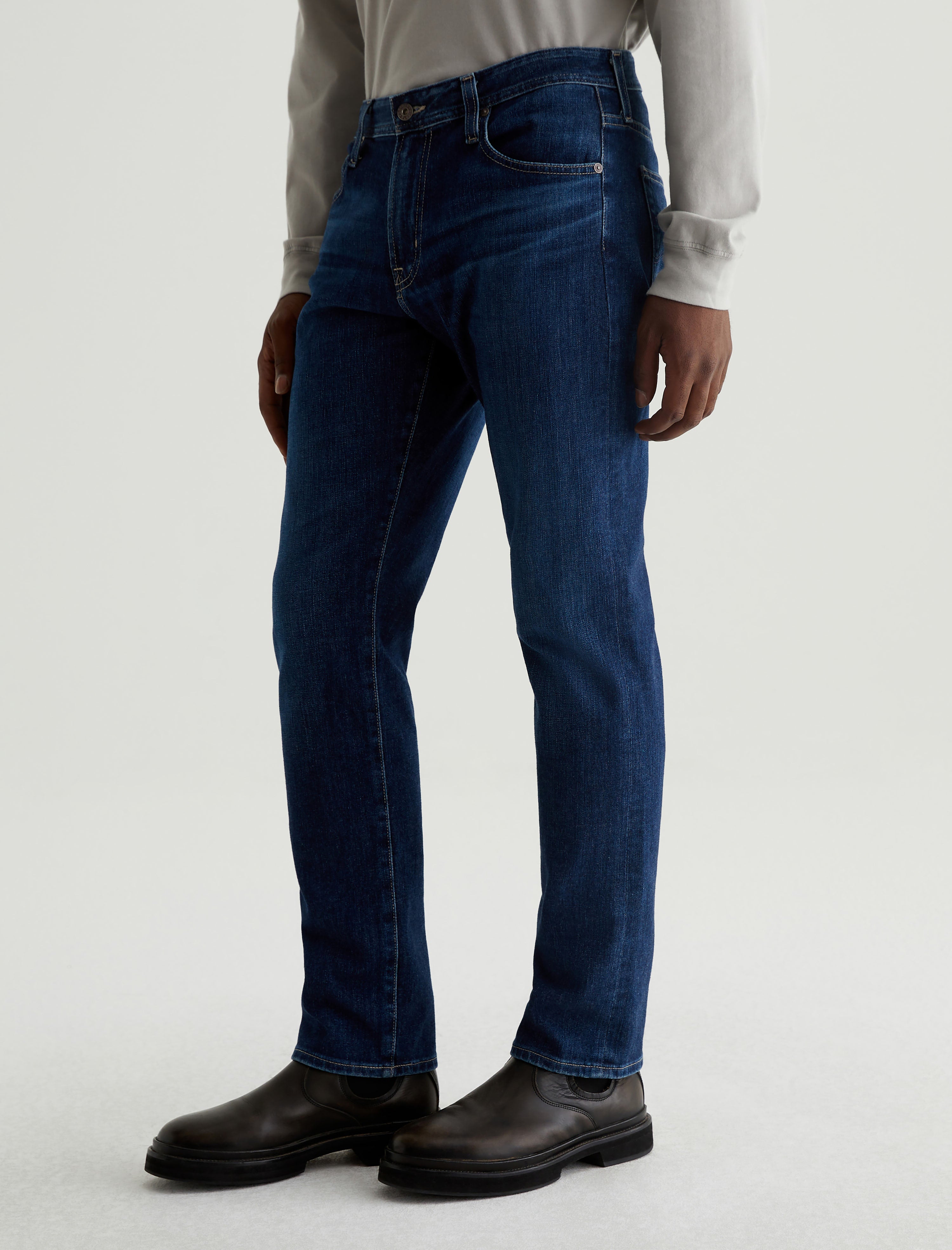 Everett 360° Midlands Slim Straight Fit 360 Stretch Denim Men Bottom Photo 5