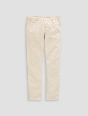 Everett 1 Year Ivory Cream Slim Straight Men Bottom Photo 9
