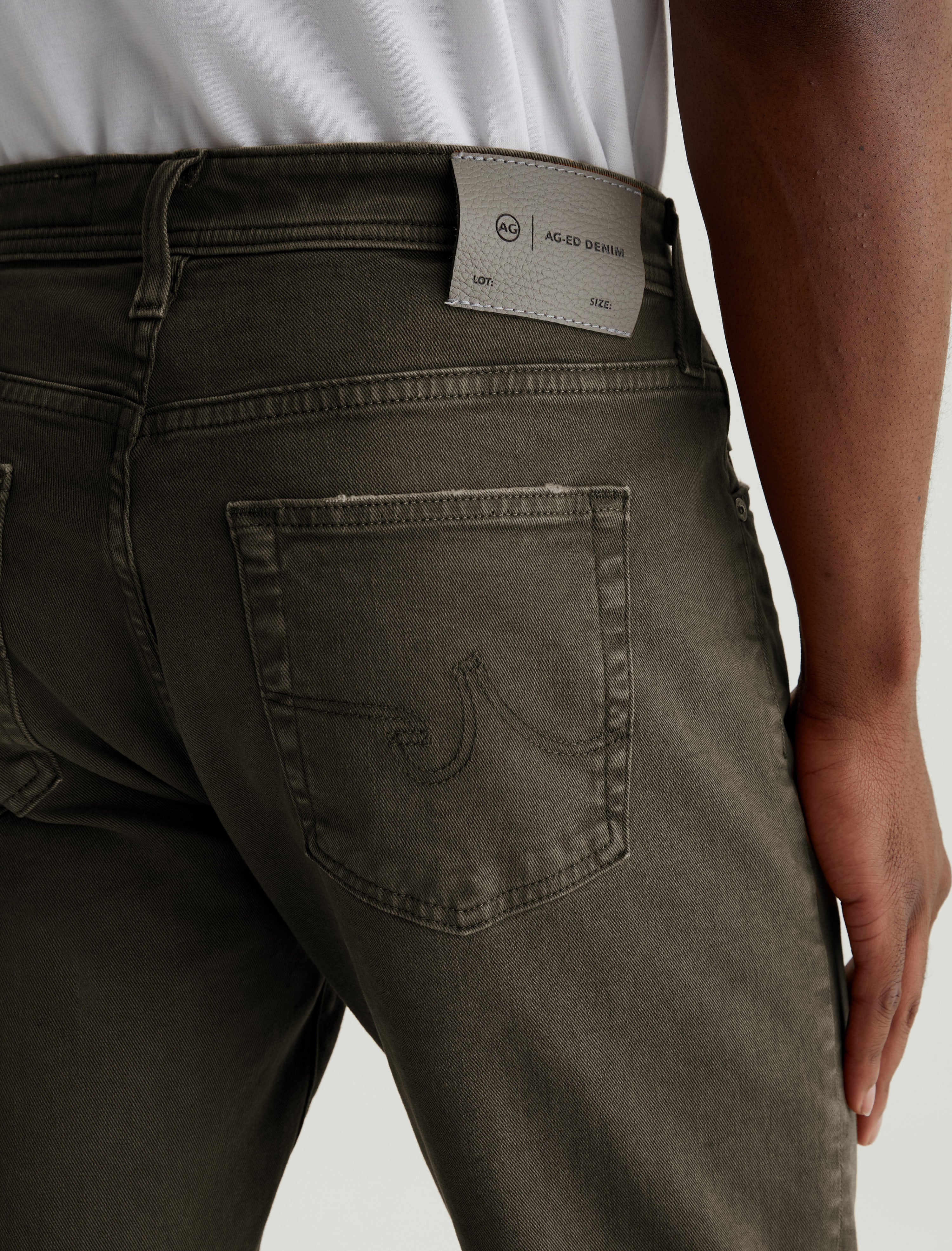 Everett 7 Years Sulfur Dried Cedar Slim Straight AG Cloud Soft Denim™ Men Bottom Photo 5