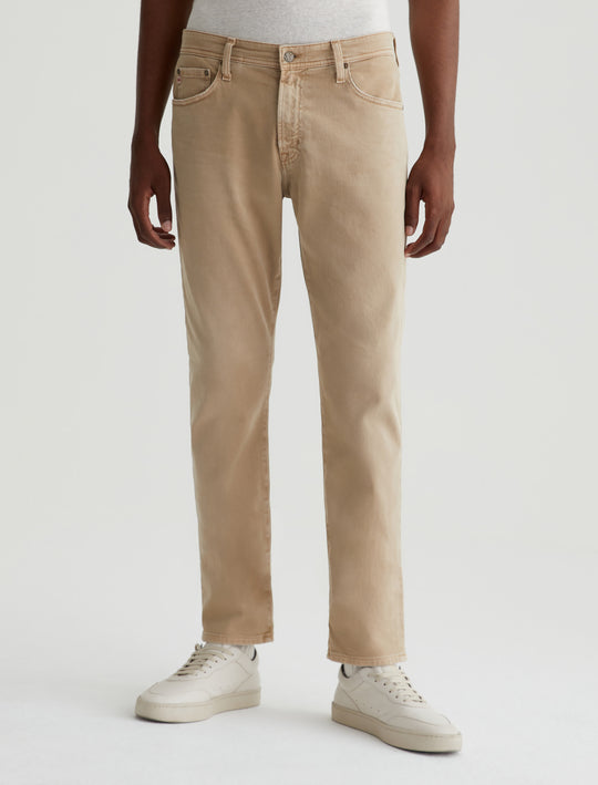 Everett 7 Years Sulfur Light Truffle Slim Straight Cloud Soft Denim Men Bottom Photo 2
