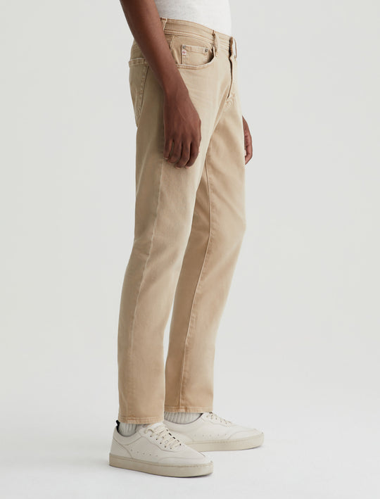 Everett 7 Years Sulfur Light Truffle Slim Straight Cloud Soft Denim Men Bottom Photo 4