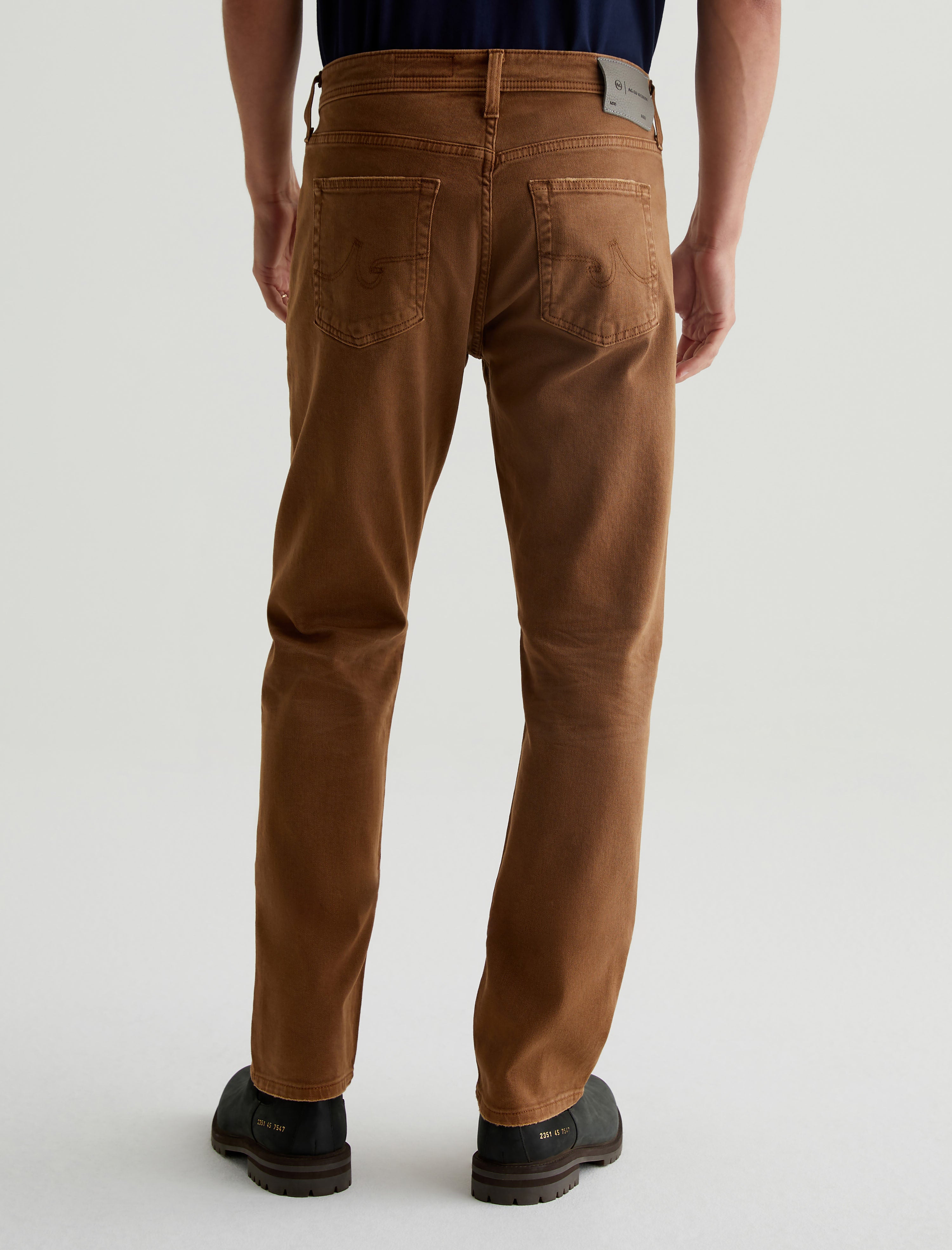 Everett 7 Years Sulfur Roasted Acorn Slim Straight AG Cloud Soft Denim™ Men Bottom Photo 7
