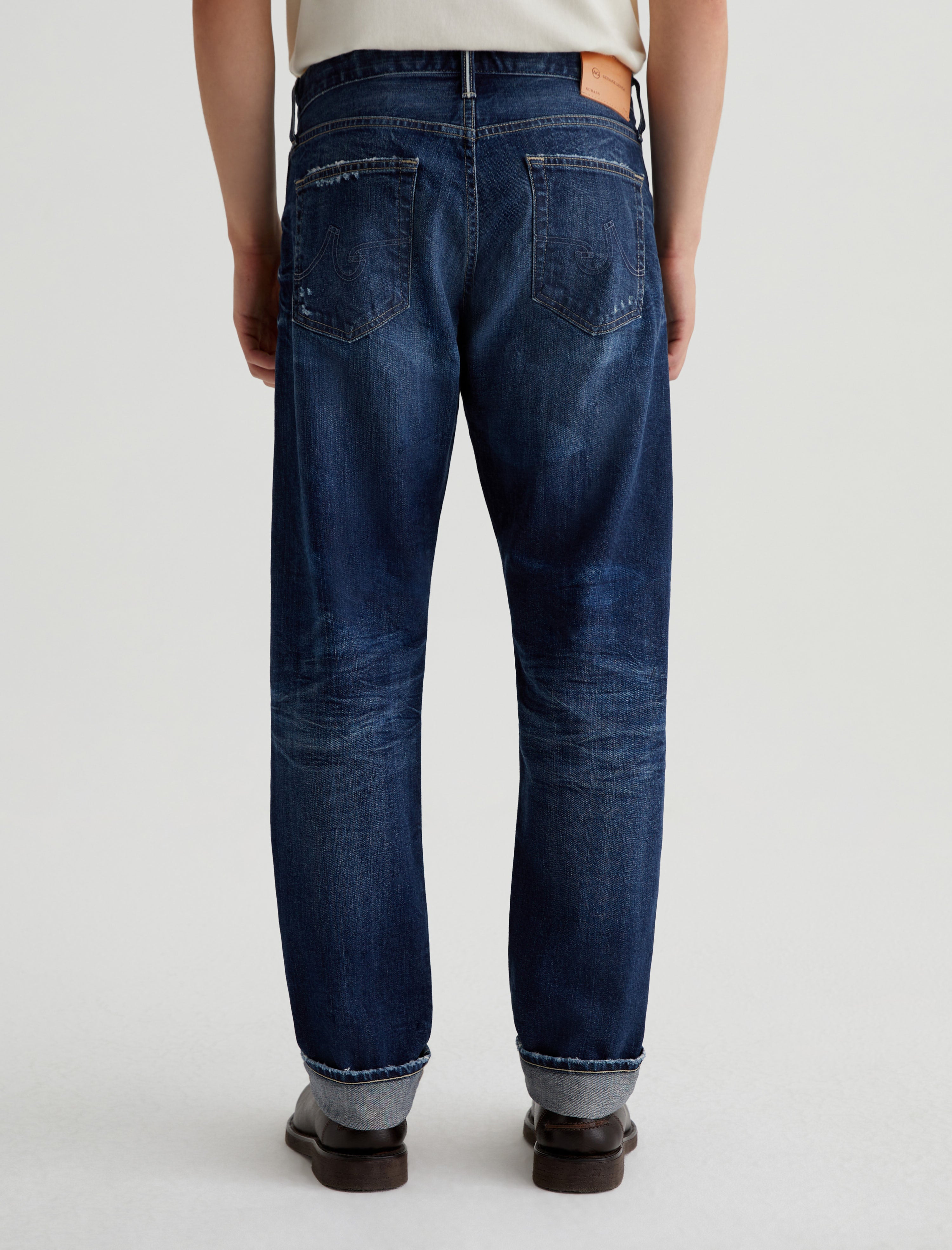 Everett Selvage 8 Years Manchester AG-ed ™ Slim Straight Denim Men Bottom Photo 7
