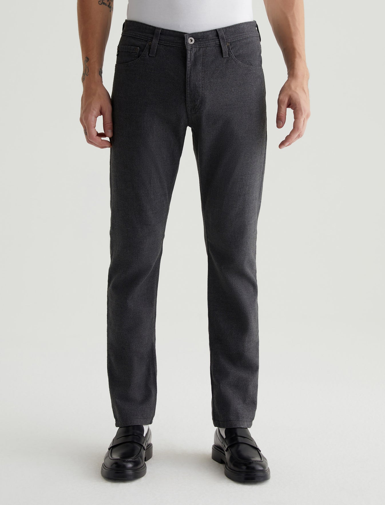 Everett Anthracite Slim Straight Men Bottom Photo 2