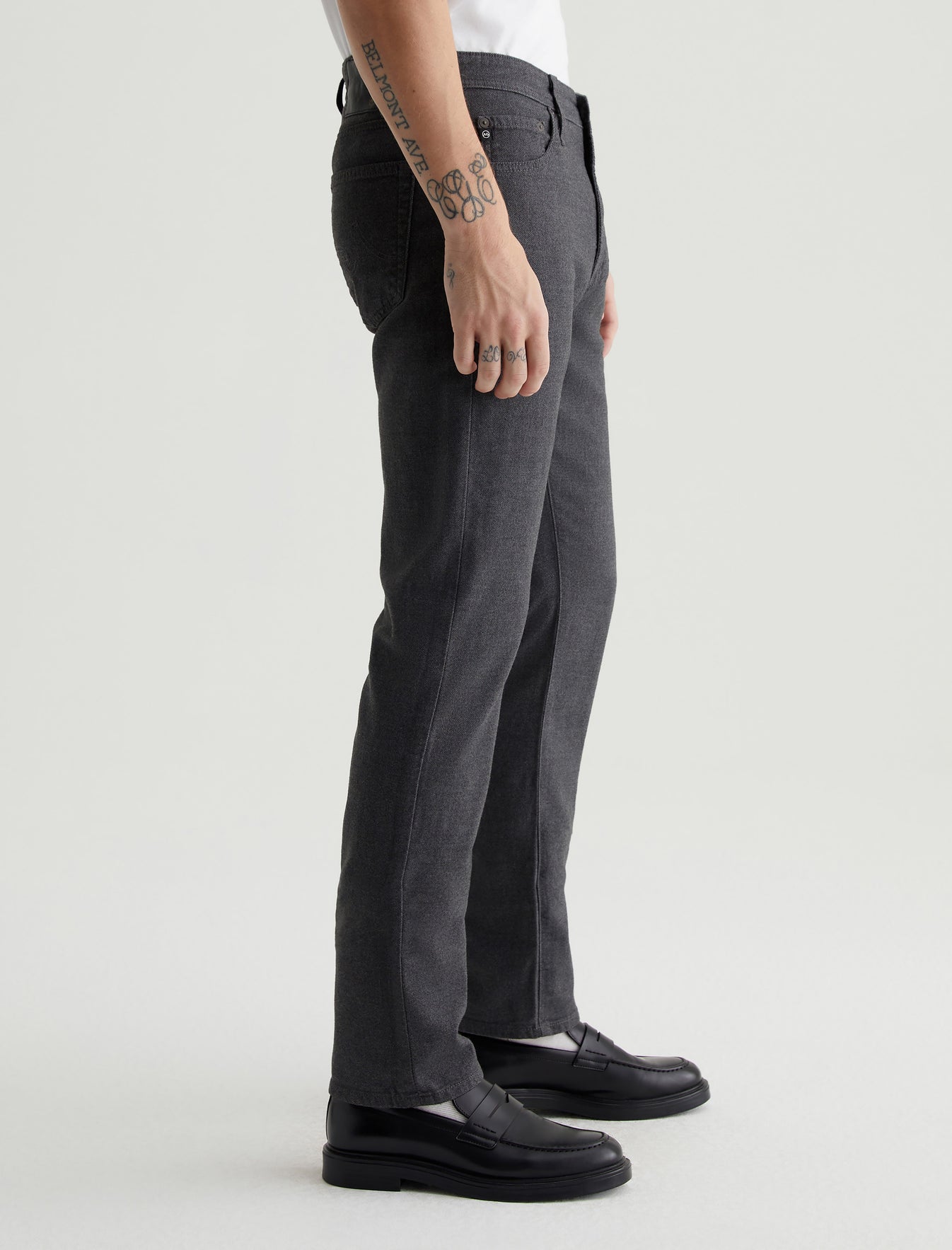 Everett Anthracite Slim Straight Men Bottom Photo 4
