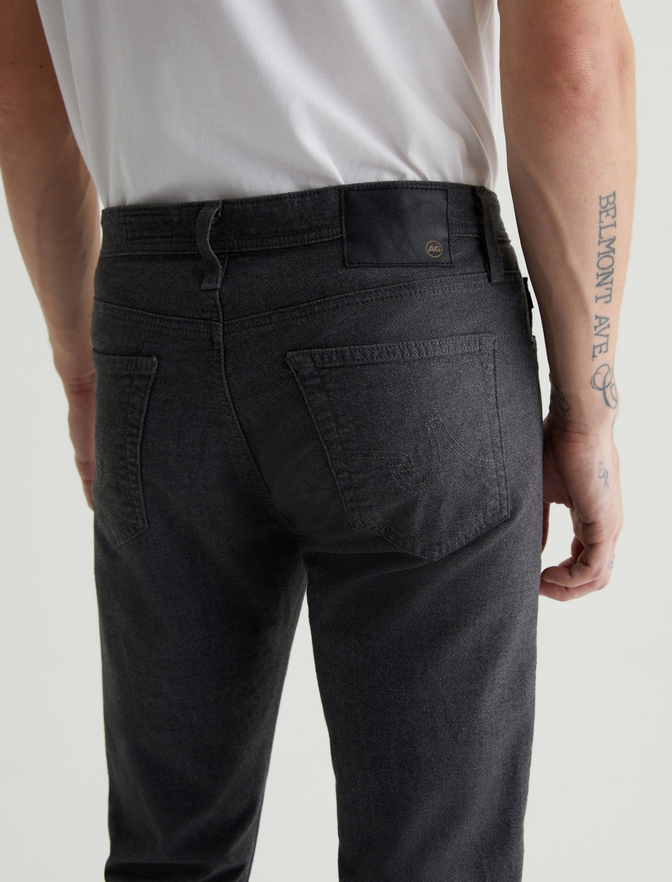 Everett Anthracite Slim Straight Men Bottom Photo 5