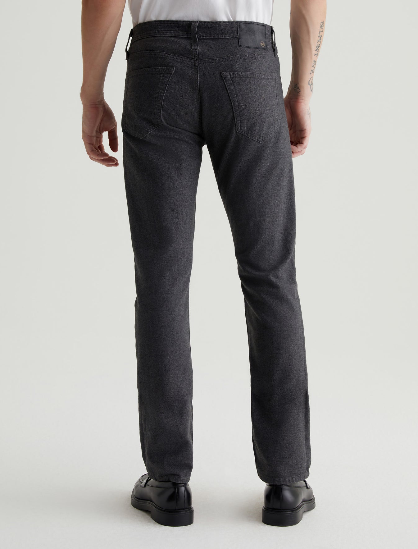 Everett Anthracite Slim Straight Men Bottom Photo 6
